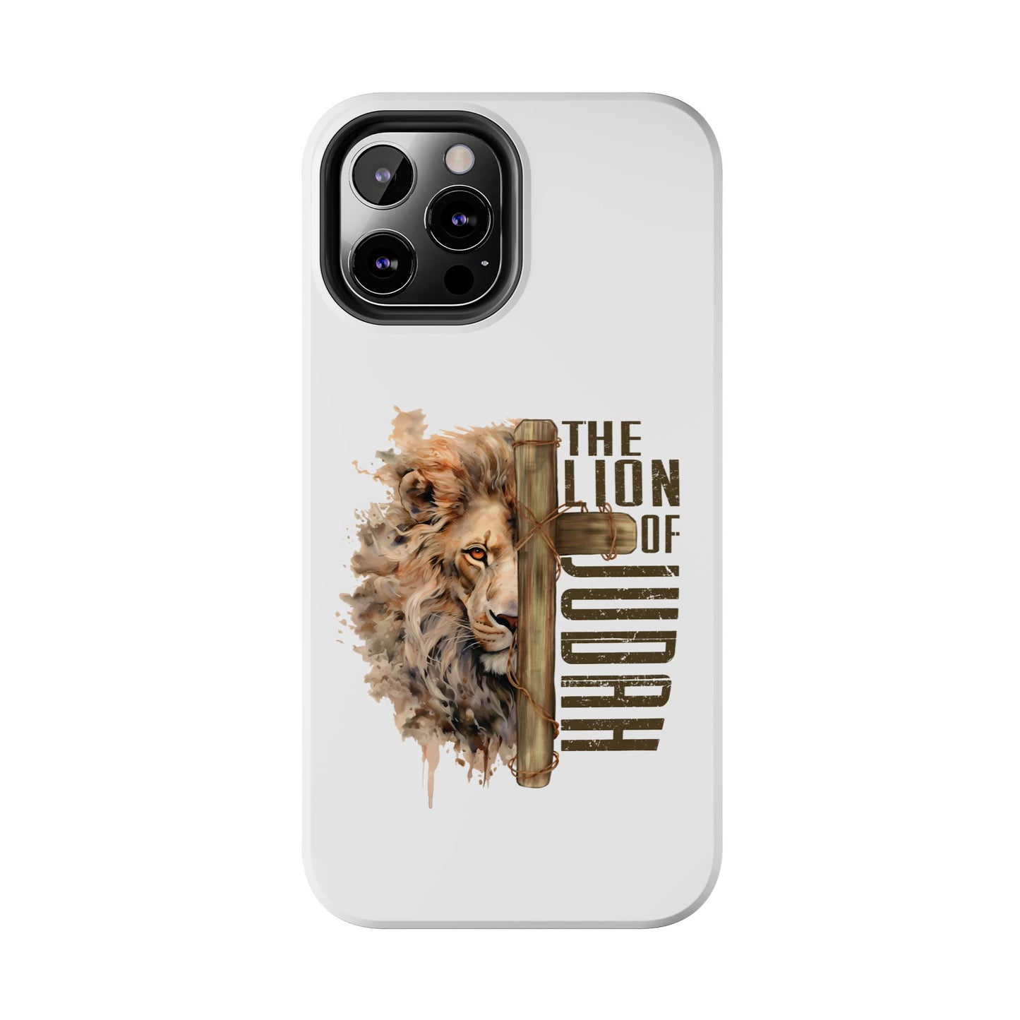 THE LION OF JUDAH. Tough Phone Case.