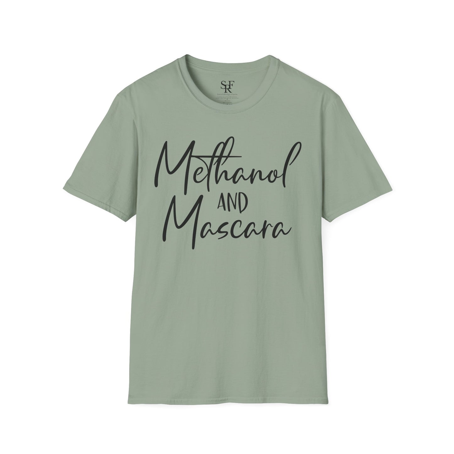 METHANOL AND MASCARA. Cotton, Short Sleeve, Crew Neck T-Shirt