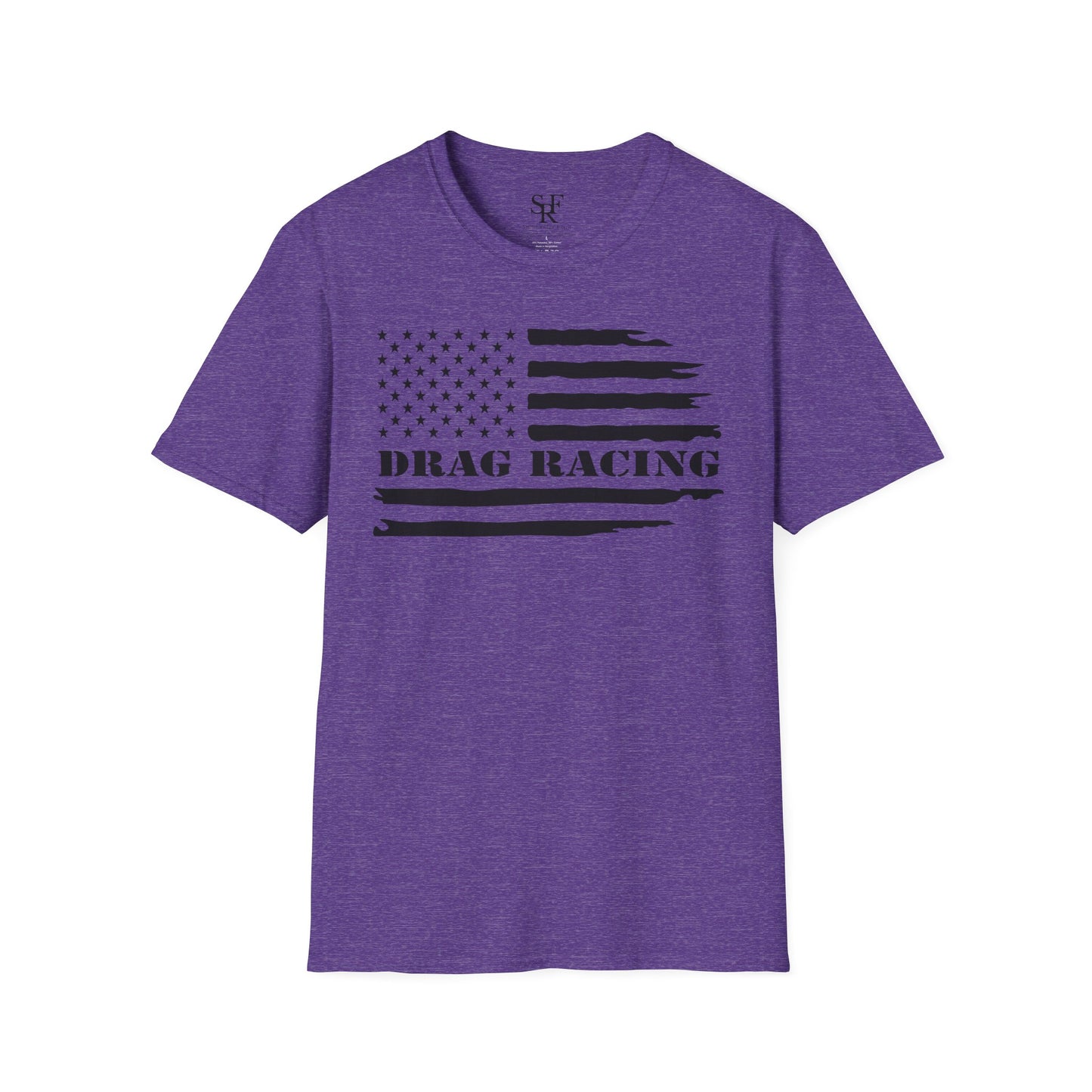 FOR THE LOVE OF DRAG RACING. Cotton, Short Sleeve, Crew Neck T-Shirt
