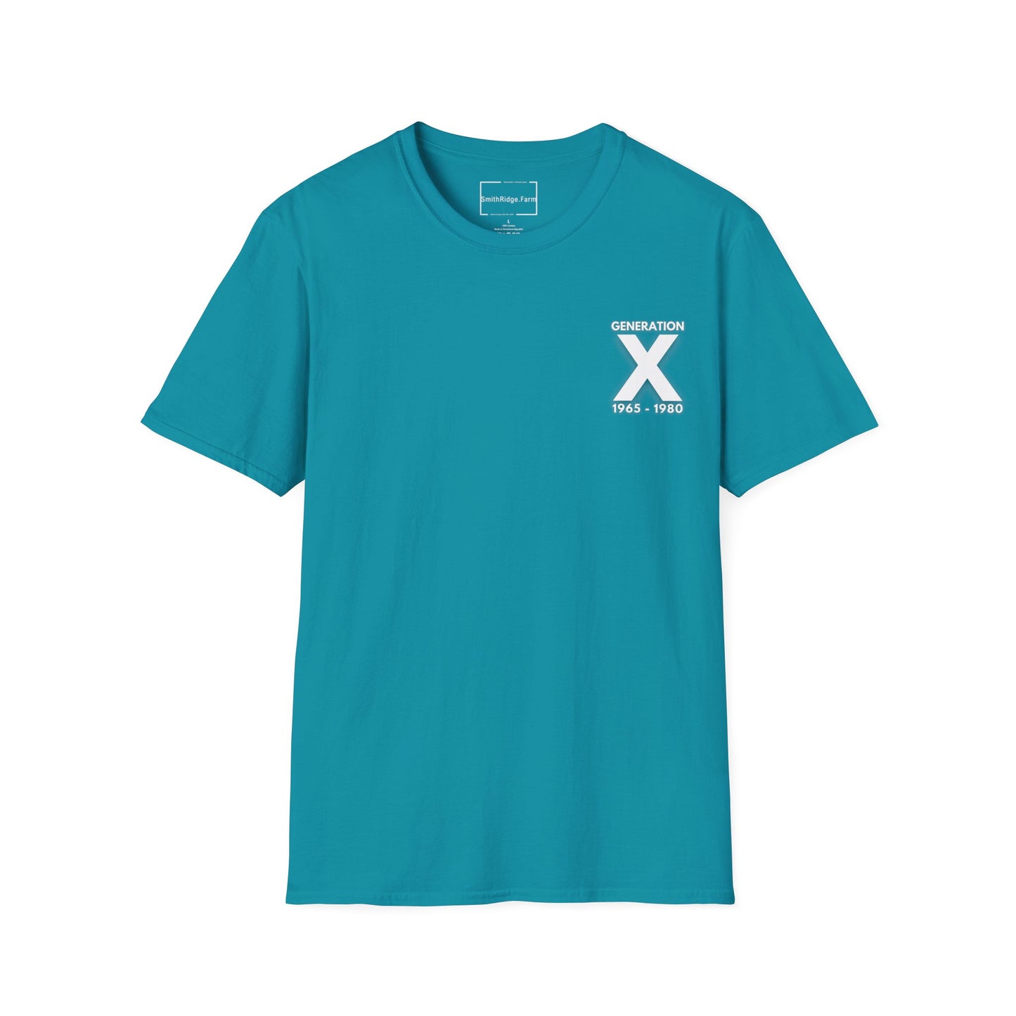GEN X, THE FAFO CREW, Est 1974. Cotton, Short Sleeve, Crew Neck Tee in Dark Colors.