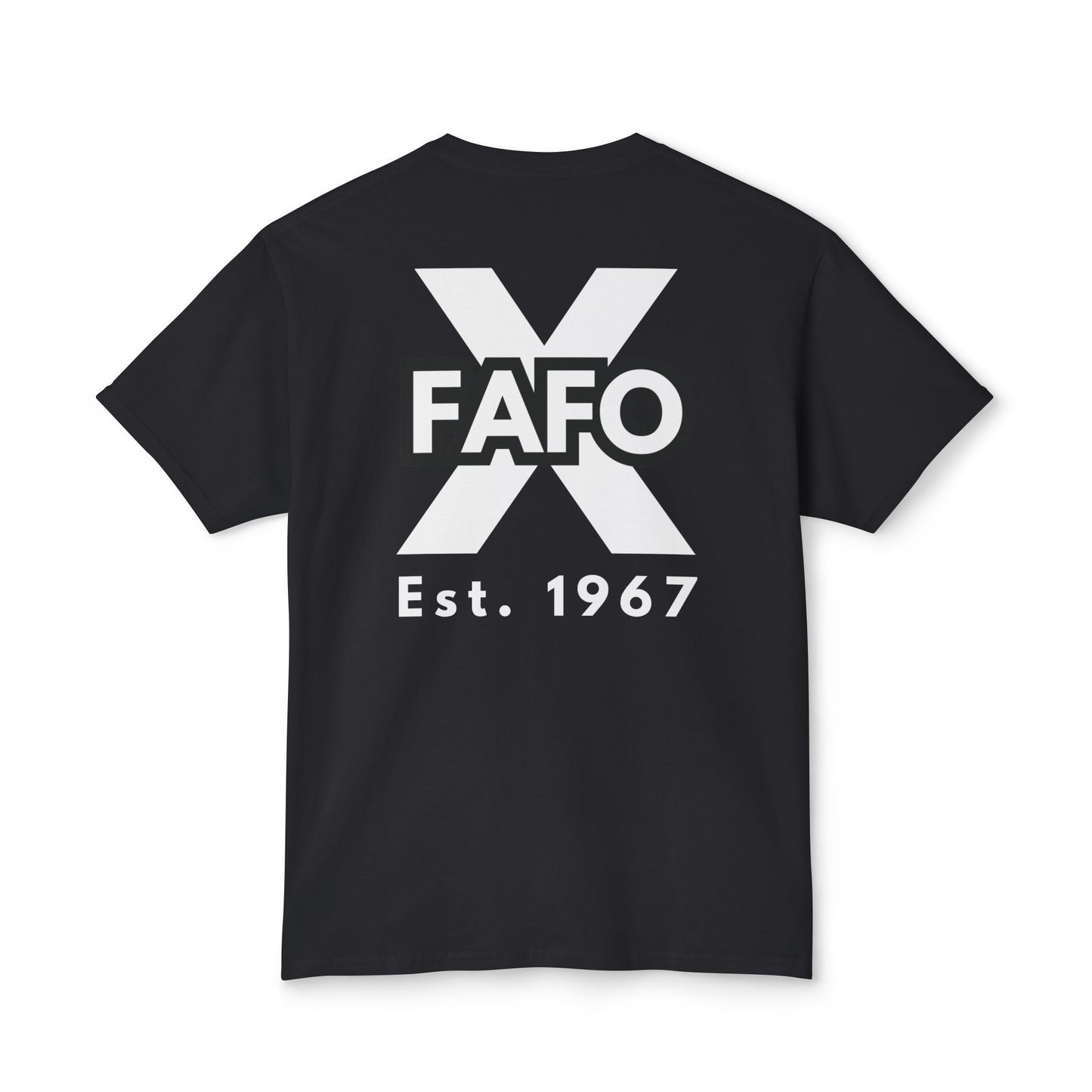 GEN X, The FAFO Crew, Est 1967, Unisex HD Cotton™ T-shirt, White Lettering