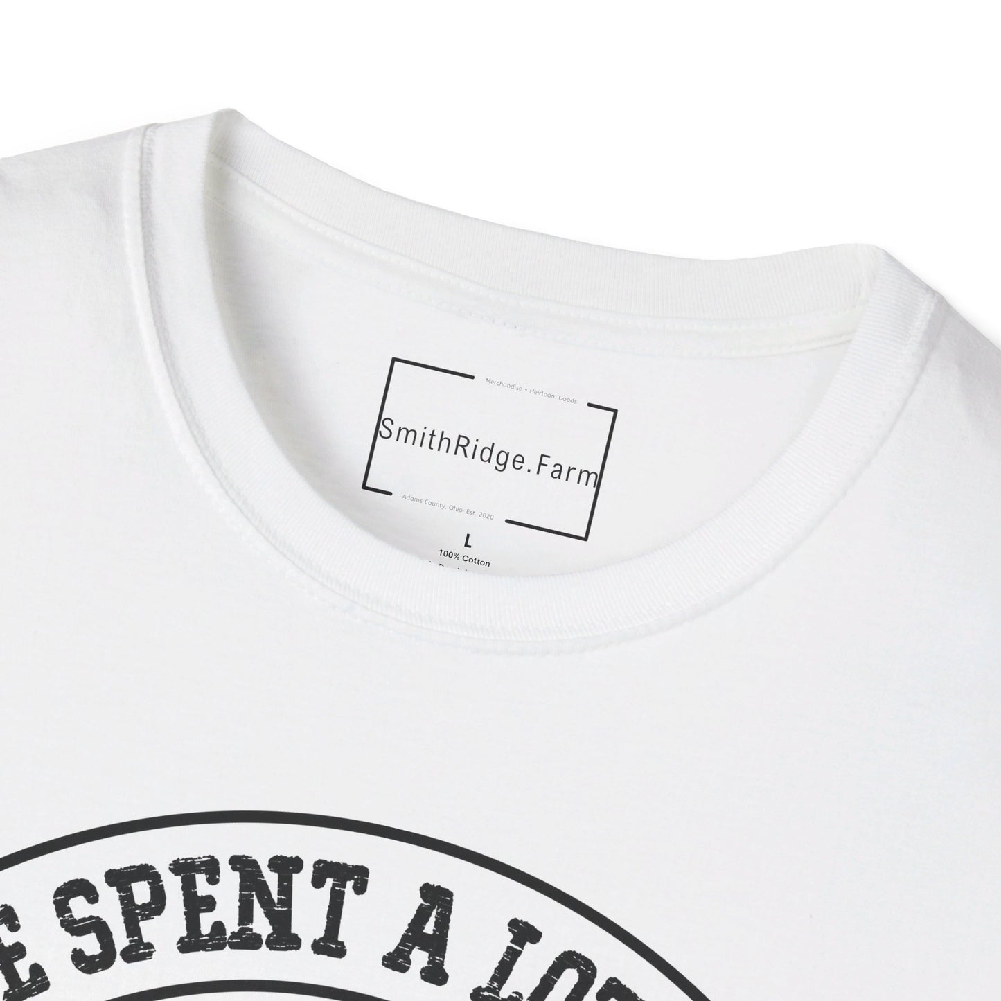 I HAVE SPENT A LOT OF TIME BEHIND BARS. Cotton, Short Sleeve, Crew Neck Tee.