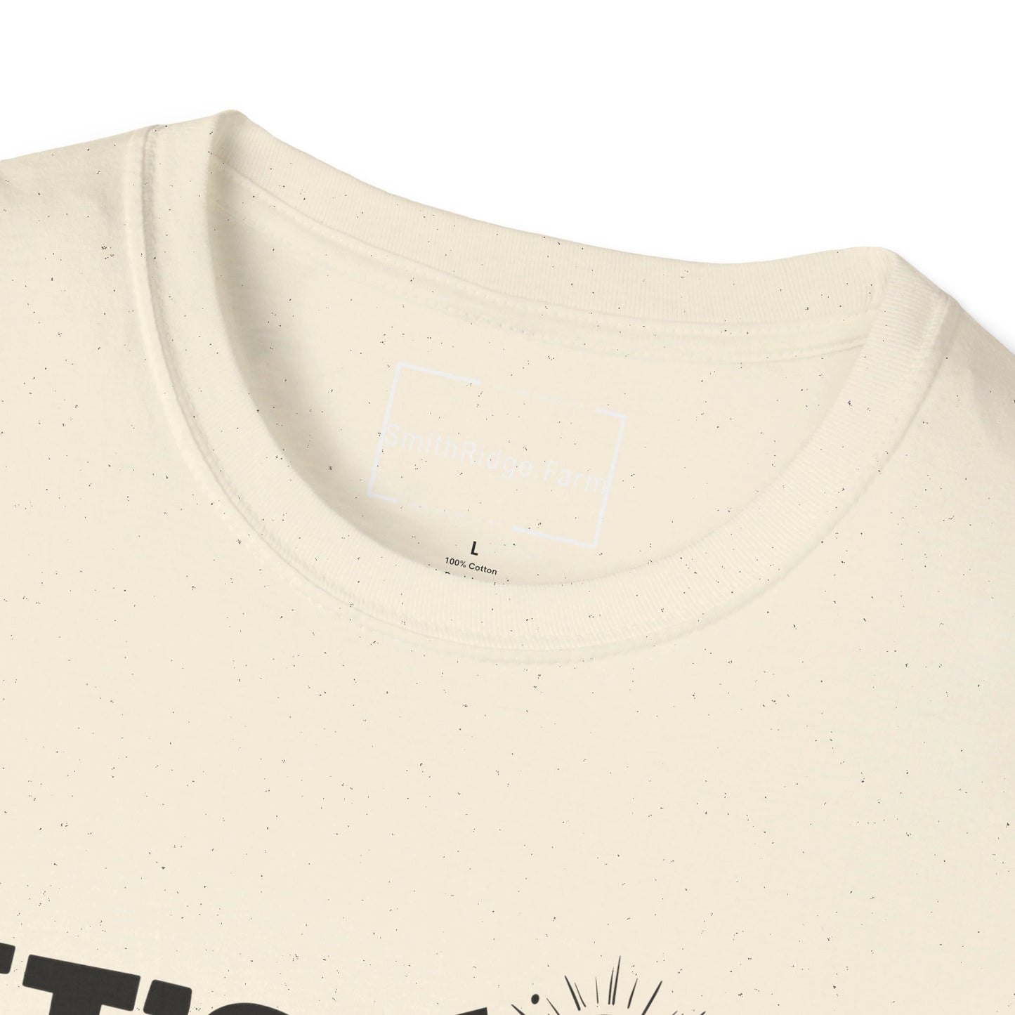LET'S WANDER. HIKING HUMOR. Cotton, Short Sleeve, Crew Neck Tee.