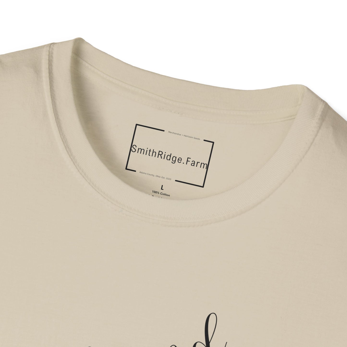 I RESEARCHED THE SCIENCE AND I FOUND THE MONEY TRAIL. Cotton, Short Sleeve, Crew Neck Tee in Light Colors.