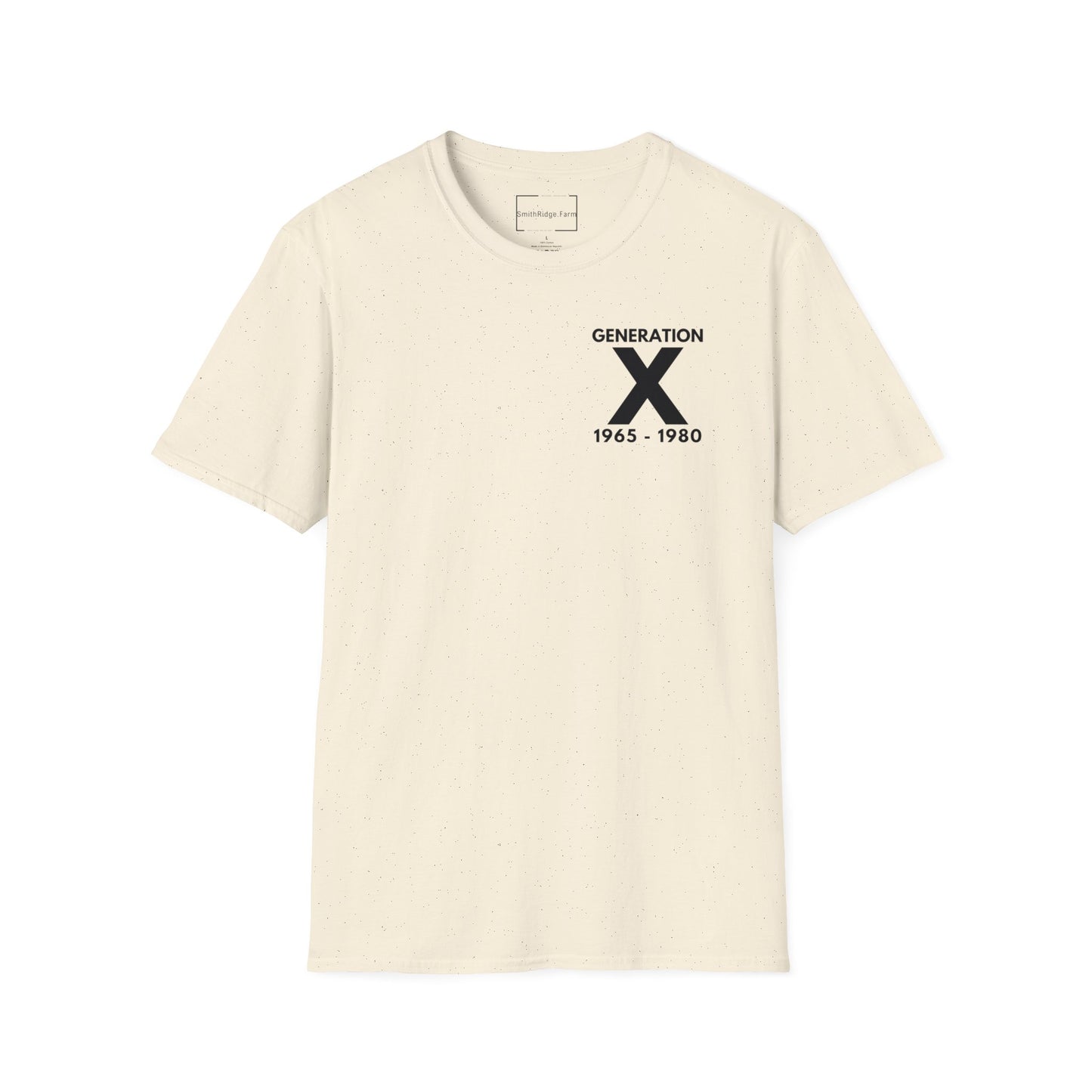 GEN X, THE FAFO CREW, Est 1975. Cotton, Short Sleeve, Crew Neck Tee in Light Colors.