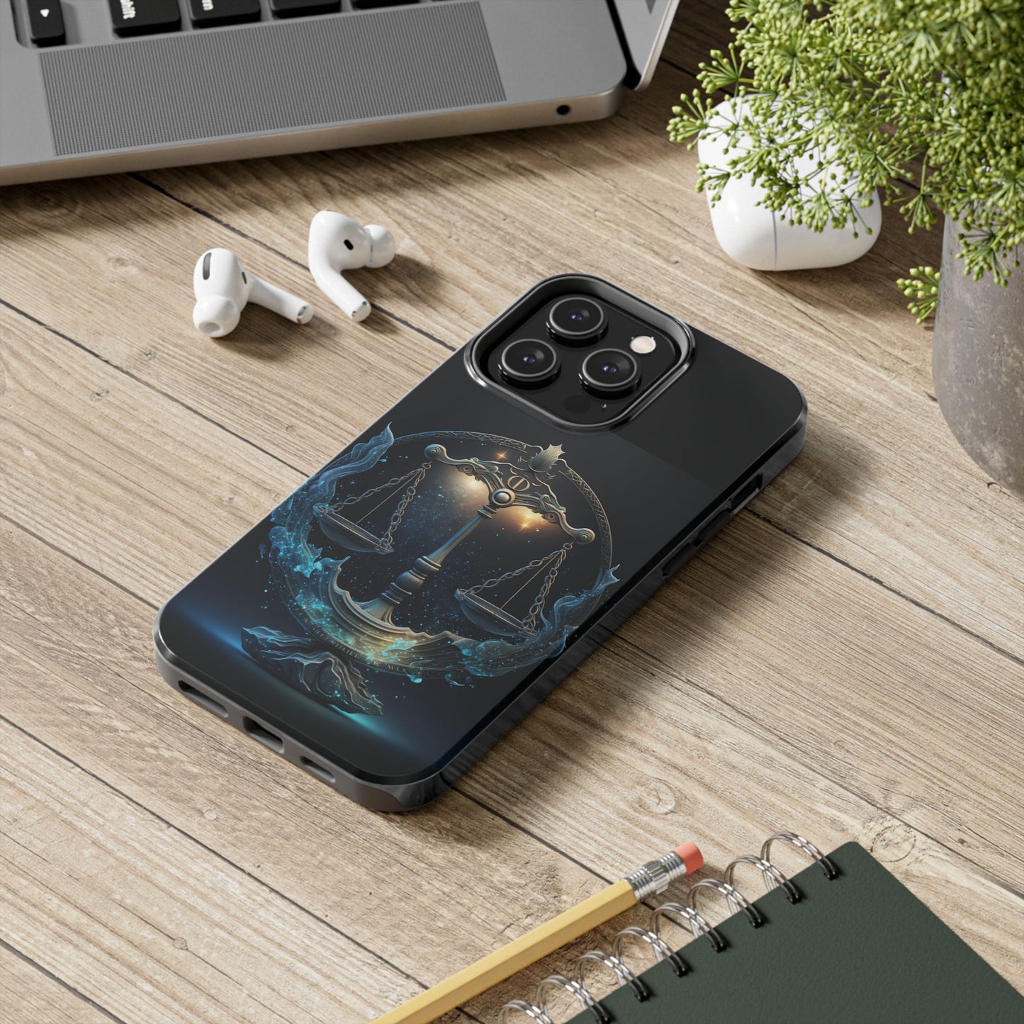LIBRA ZODIAC SIGN. CONSTELLATION LOVERS. Tough Phone Case.