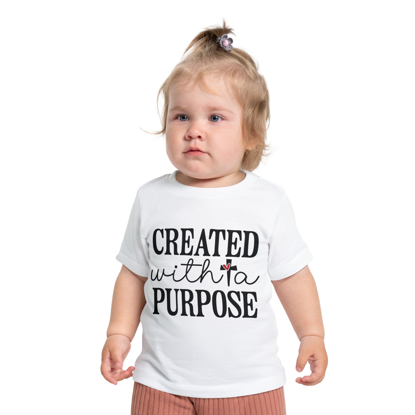 CREATED WITH A PURPOSE. Baby Short Sleeve T-Shirt