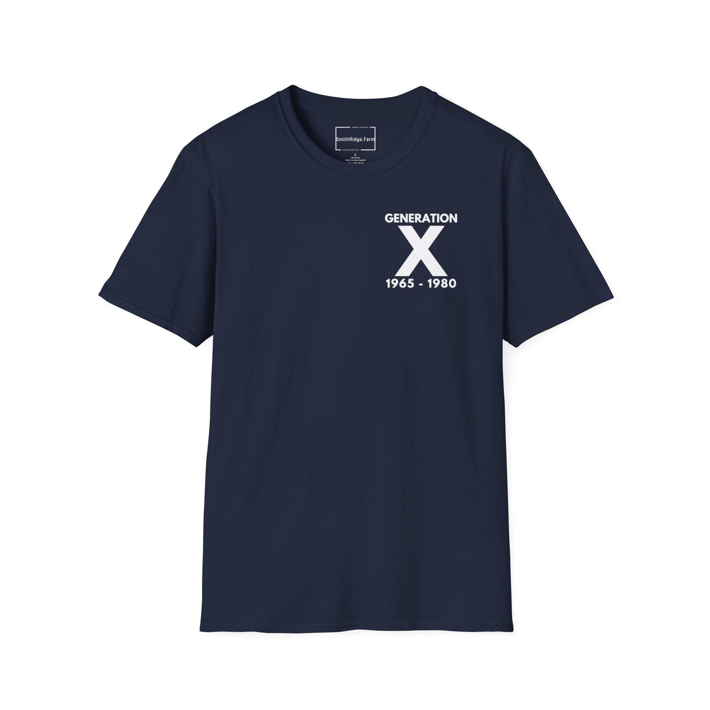 GEN X, THE FAFO CREW, Est 1972. Cotton, Short Sleeve, Crew Neck Tee in Dark Colors.