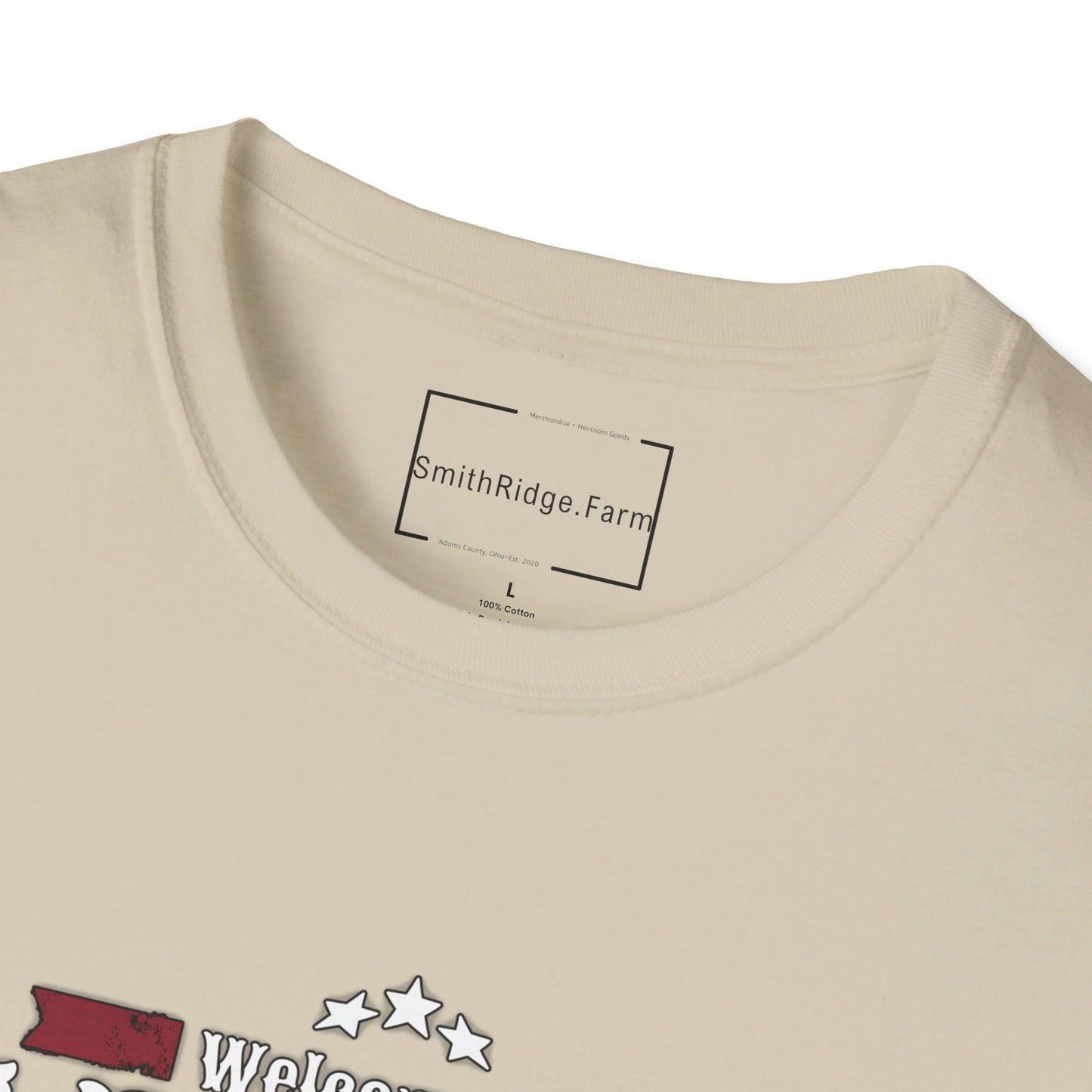 WELCOME TO TRUMP COUNTRY. 45-47. AMERICA IS GREAT AGAIN. Cotton, Short Sleeve, Crew Neck Tee.