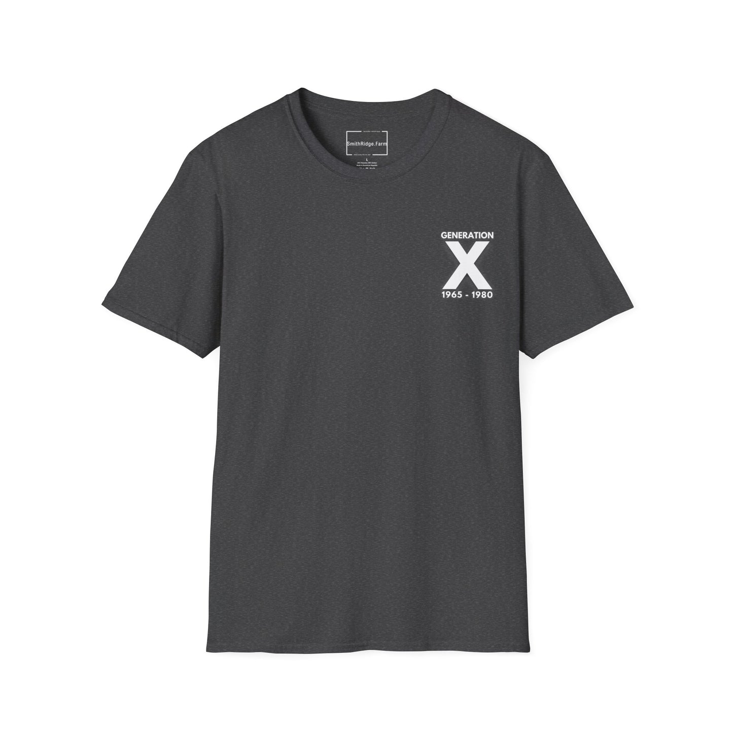 GEN X, THE FAFO CREW, Est 1974. Cotton, Short Sleeve, Crew Neck Tee in Dark Colors.