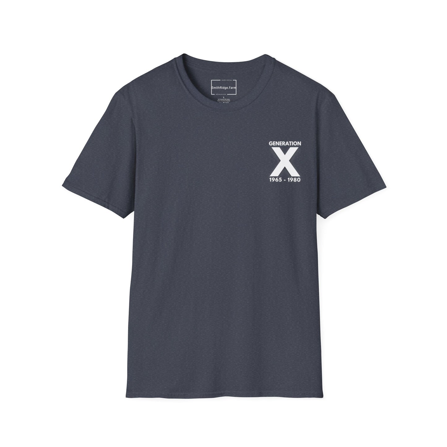 GEN X, THE FAFO CREW, Est 1974. Cotton, Short Sleeve, Crew Neck Tee in Dark Colors.