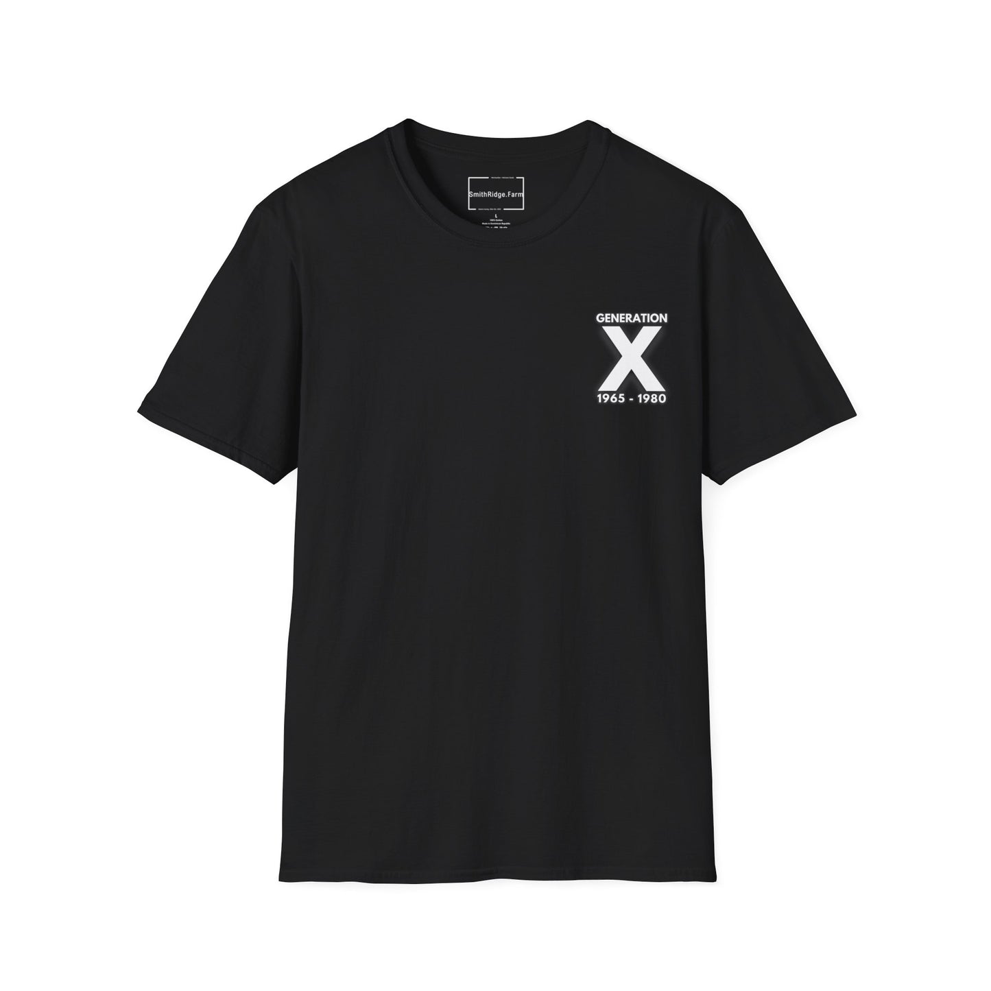 GEN X, THE FAFO CREW, Est 1974. Cotton, Short Sleeve, Crew Neck Tee in Dark Colors.