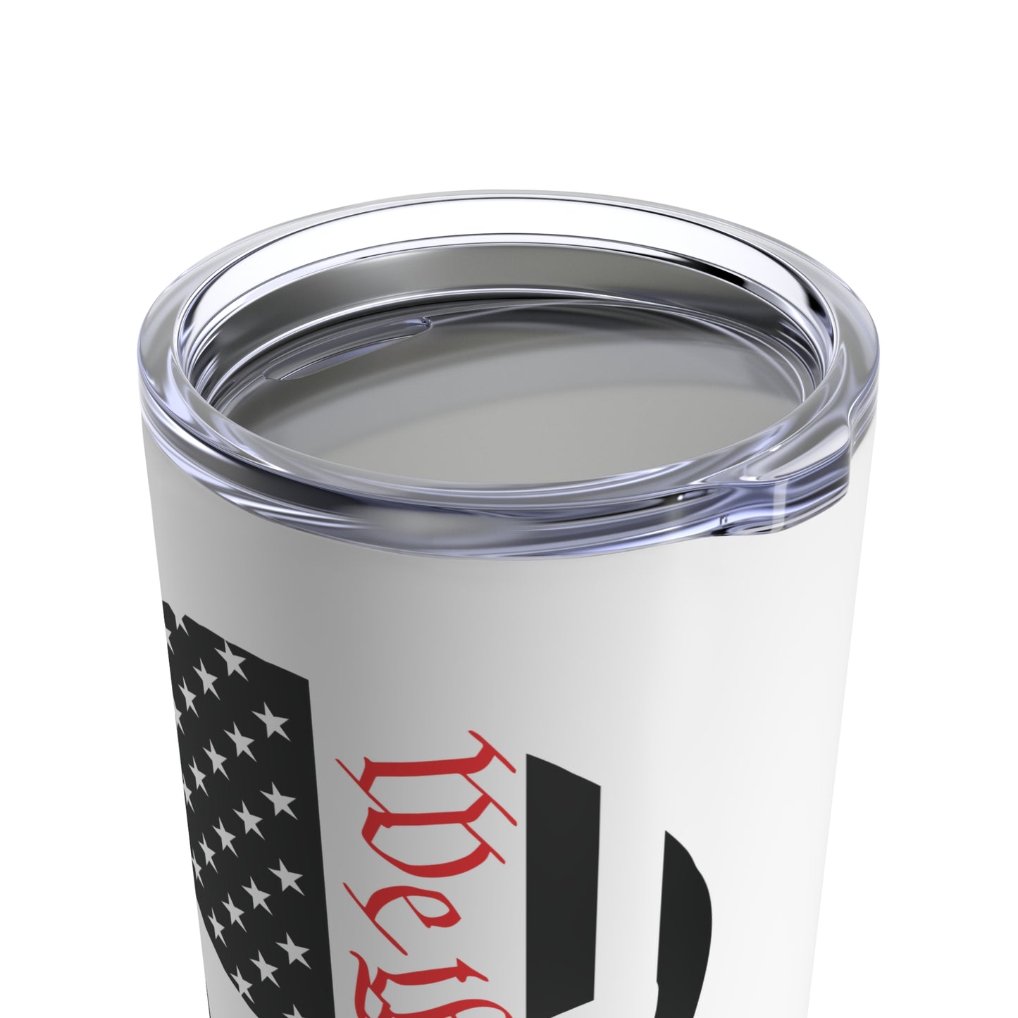 WE THE PEOPLE. PUNISHER SKULL LOGO. 20oz Tumbler