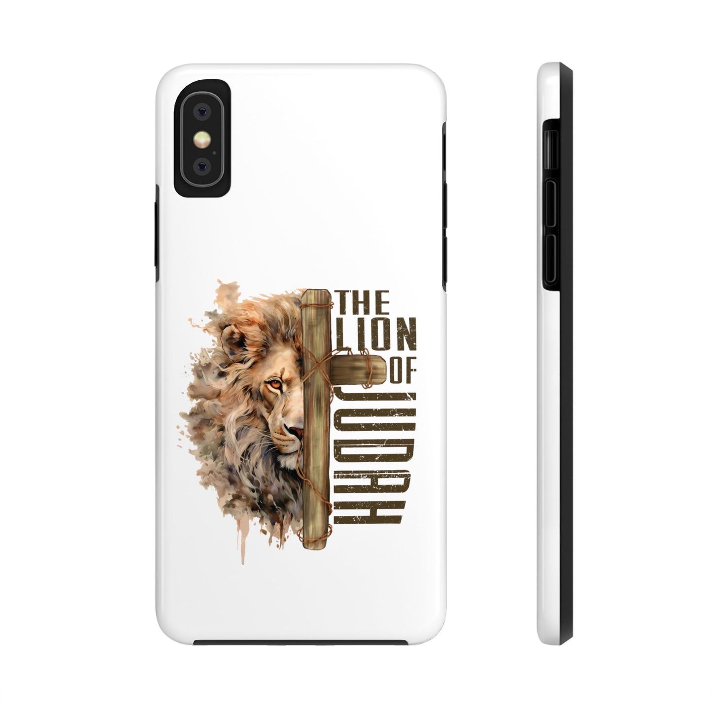 THE LION OF JUDAH. Tough Phone Case.