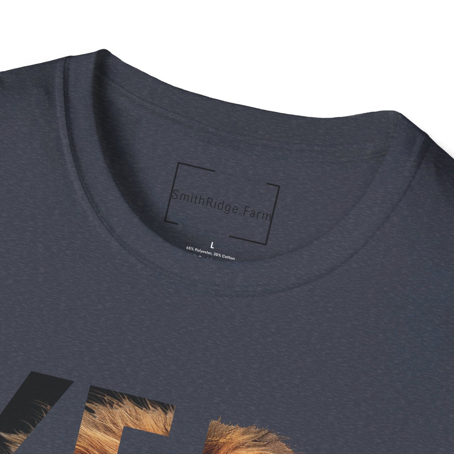 YESHUA, LION OF JUDAH. Cotton, Short Sleeve, Crew Neck Tee.