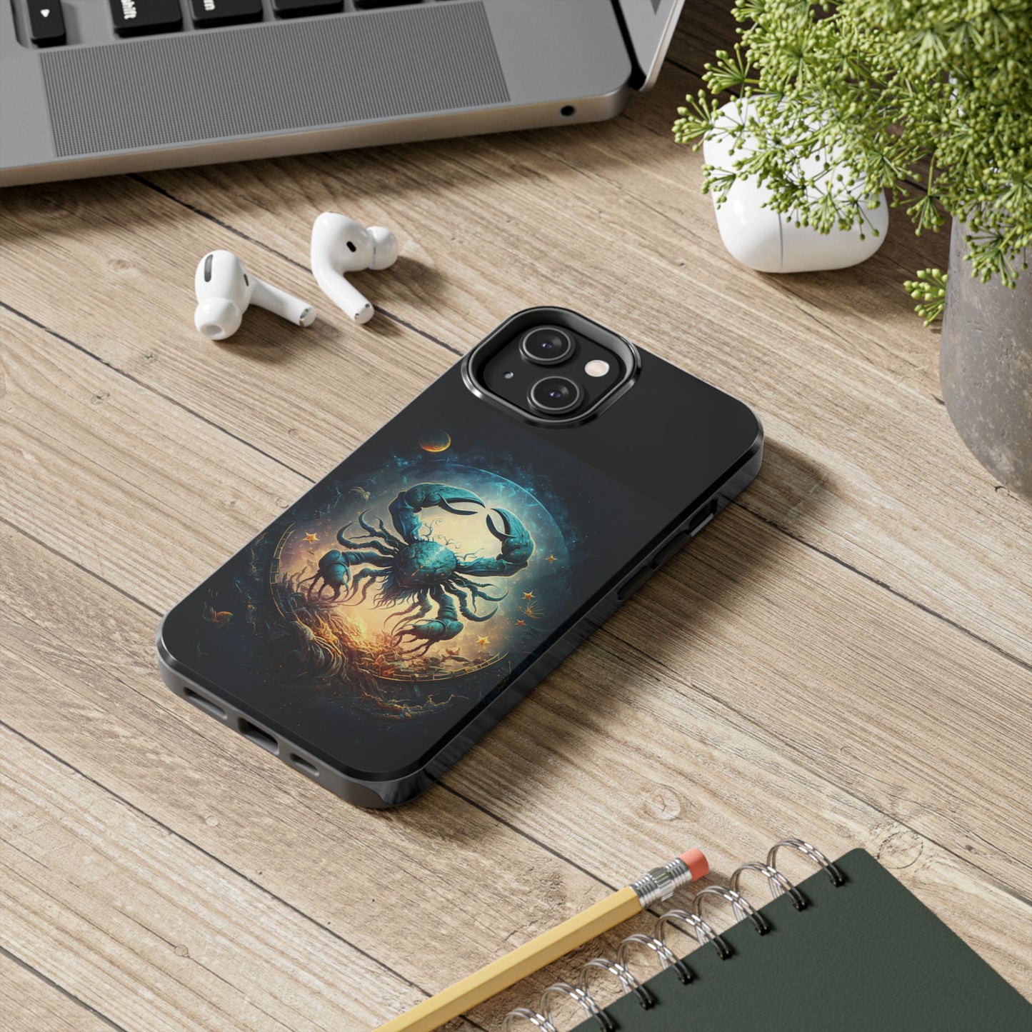 CANCER ZODIAC SIGN. CONSTELLATION LOVERS. Tough Phone Case.