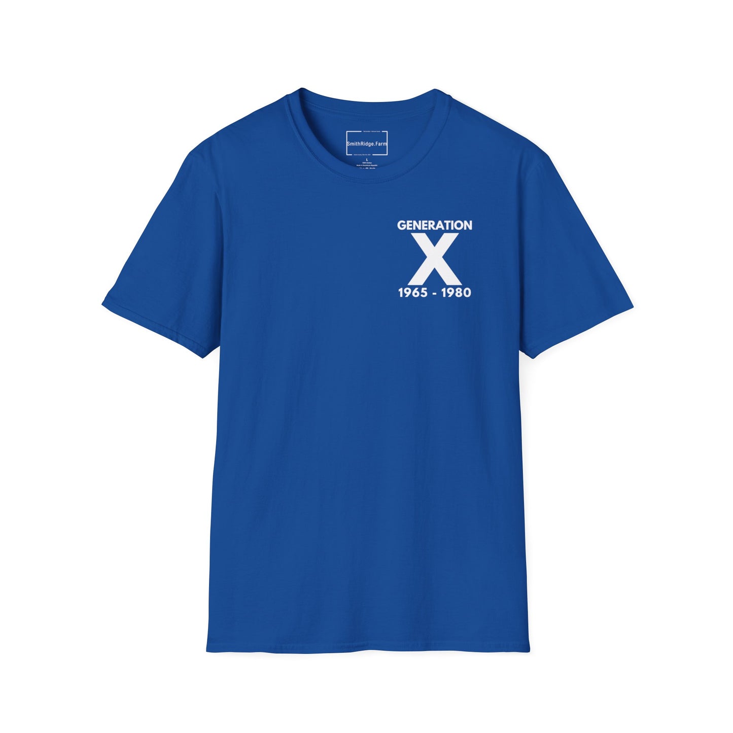 GEN X, THE FAFO CREW, Est 1968. Cotton, Short Sleeve, Crew Neck Tee in Dark Colors.