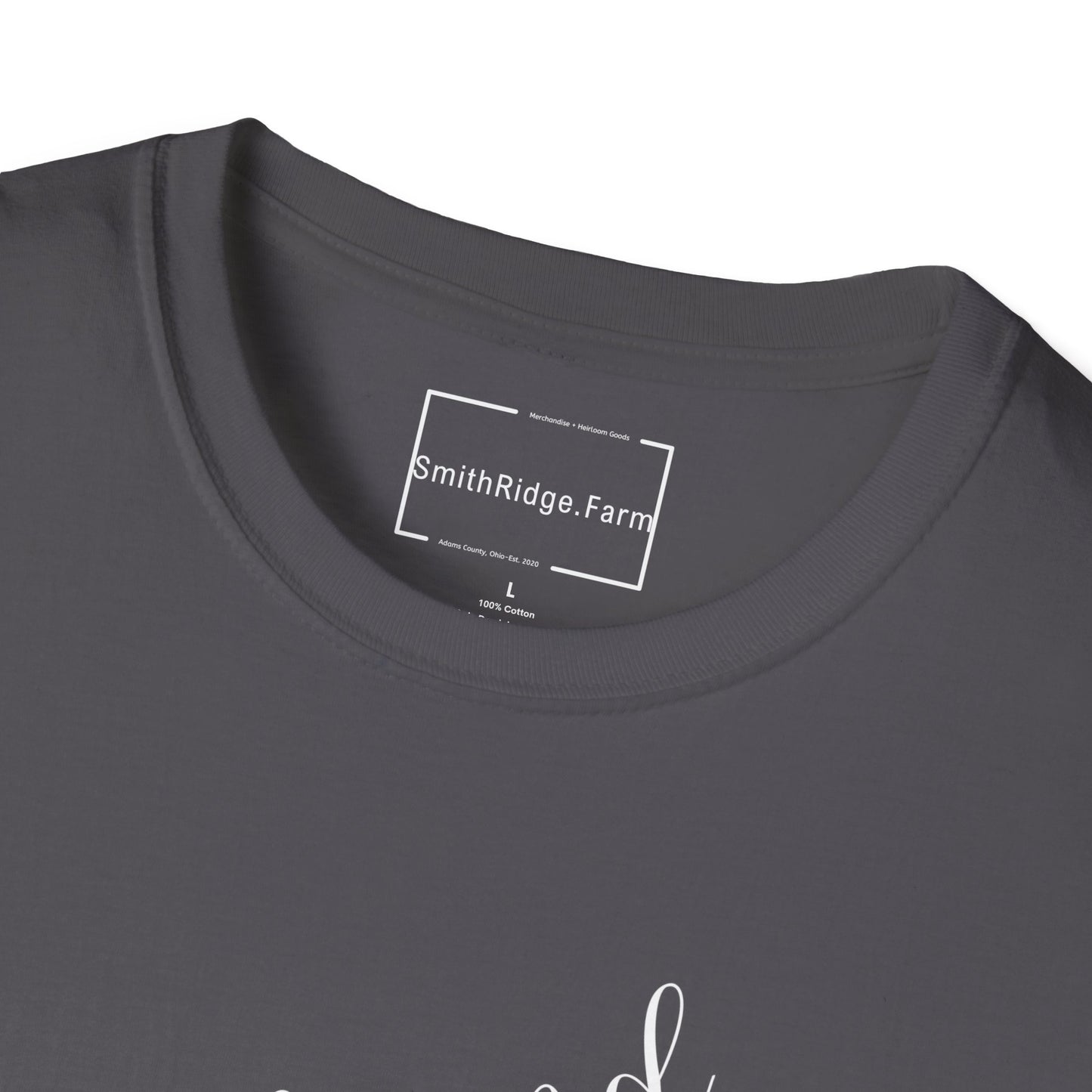 I RESEARCHED THE SCIENCE AND I FOUND THE MONEY TRAIL. Cotton, Short Sleeve, Crew Neck Tee in Dark Colors.