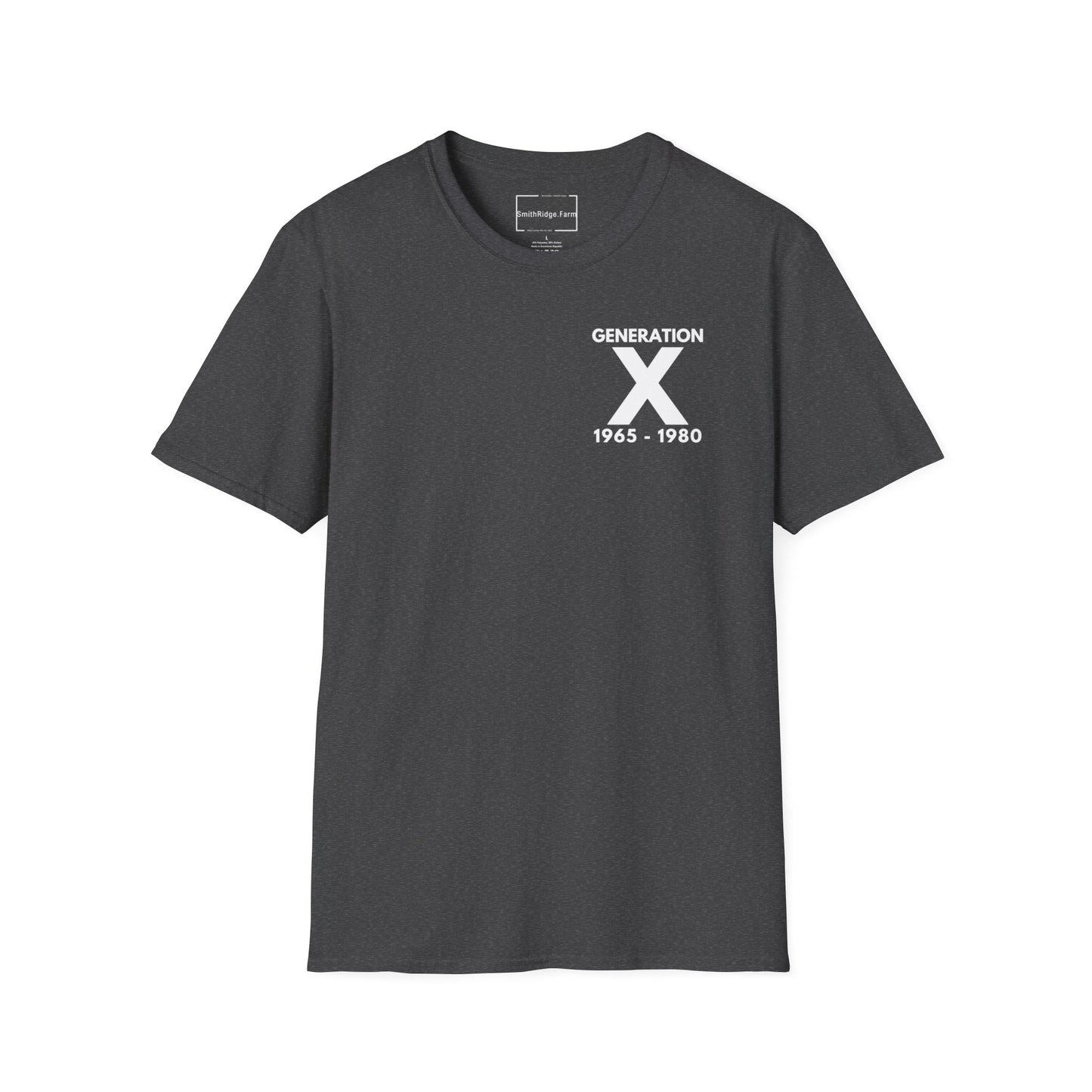 GEN X, THE FAFO CREW, Est 1973. Cotton, Short Sleeve, Crew Neck Tee in Dark Colors.