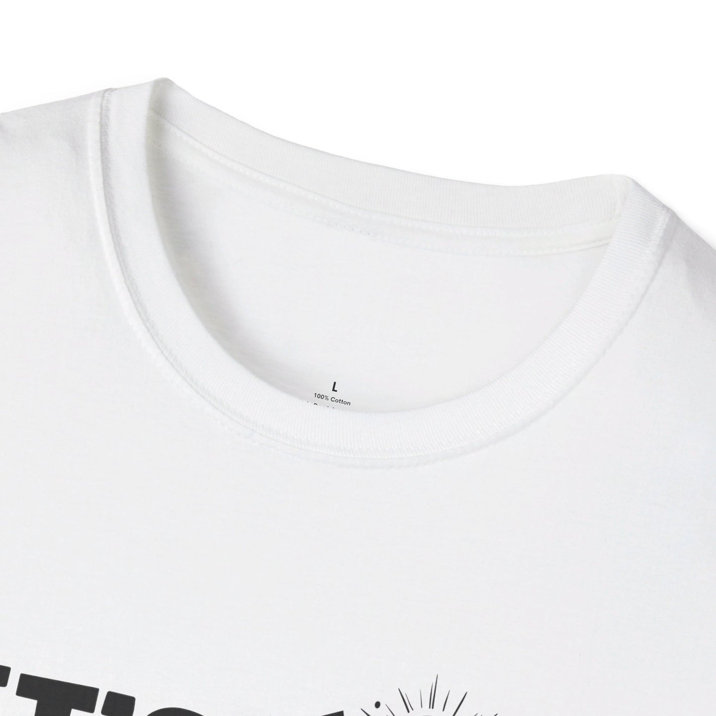 LET'S WANDER. HIKING HUMOR. Cotton, Short Sleeve, Crew Neck Tee.