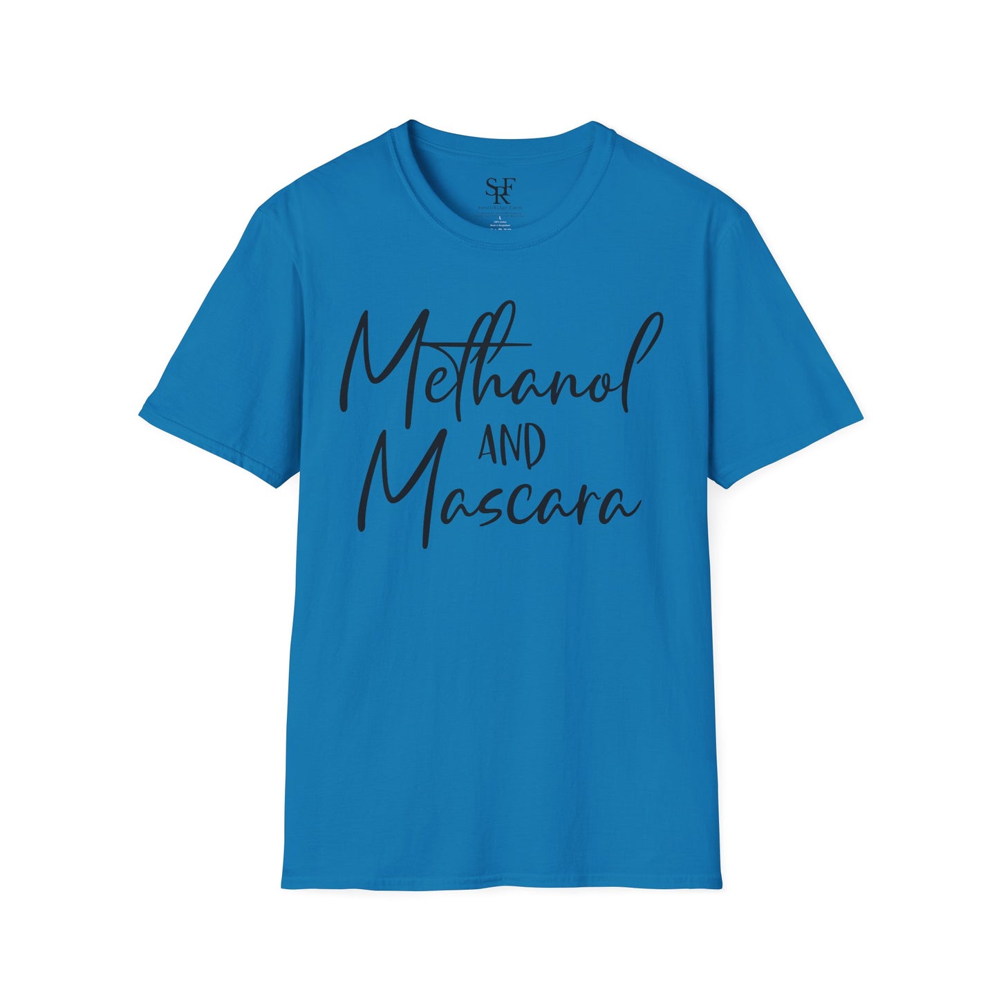METHANOL AND MASCARA. Cotton, Short Sleeve, Crew Neck T-Shirt