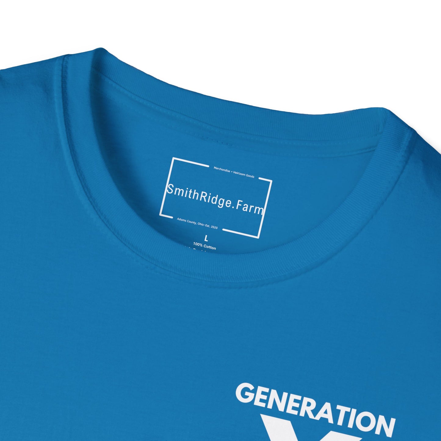 GEN X, THE FAFO CREW, Est 1966. Cotton, Short Sleeve, Crew Neck Tee in Dark Colors.