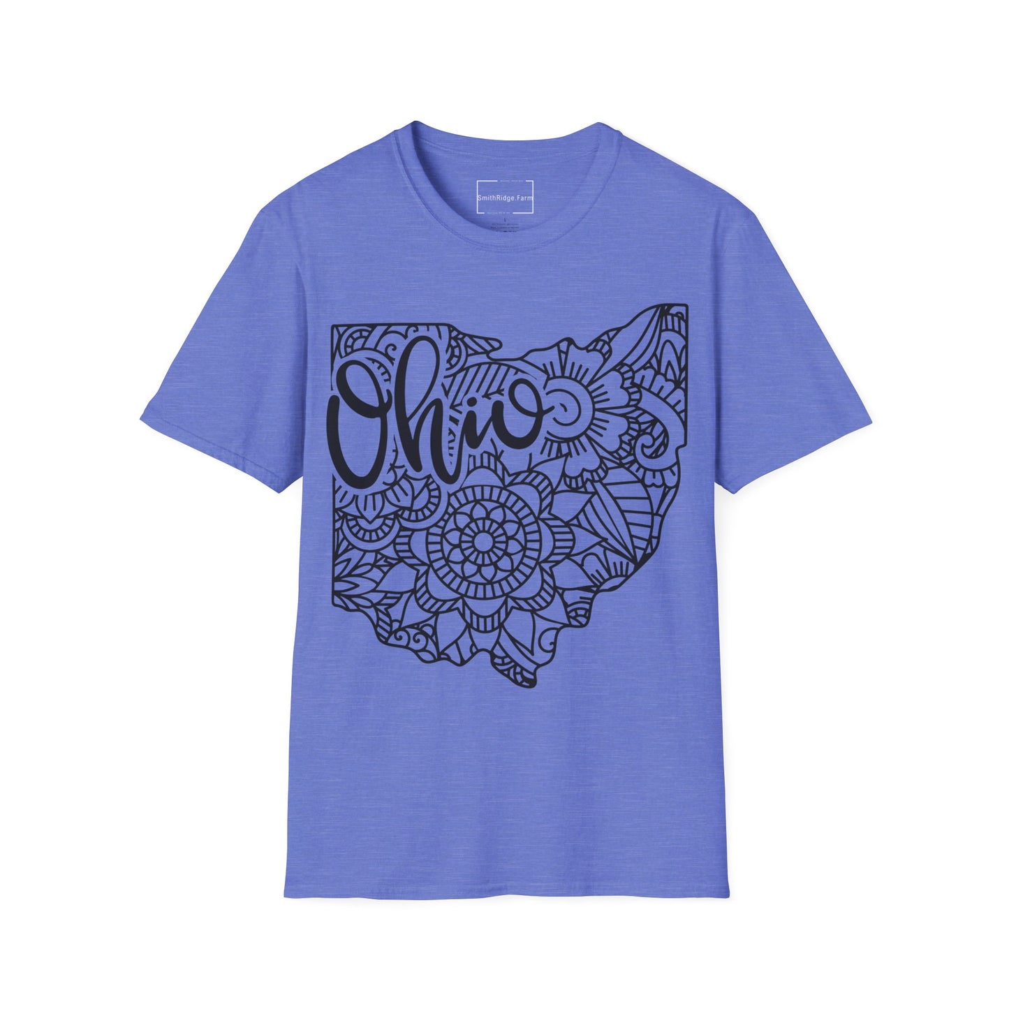 OHIO. Cotton, Short Sleeve, Crew Neck Tee.