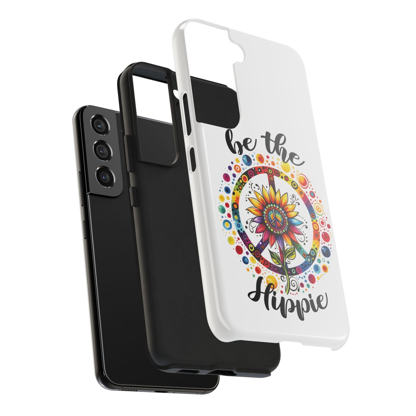 BE THE HIPPIE. Tough Phone Case.