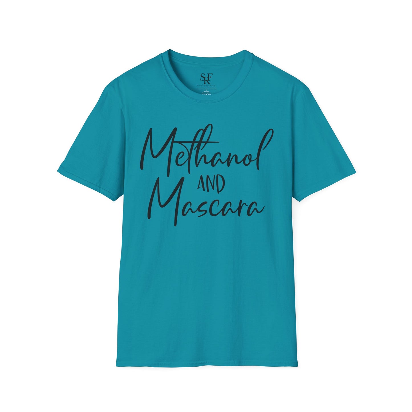 METHANOL AND MASCARA. Cotton, Short Sleeve, Crew Neck T-Shirt