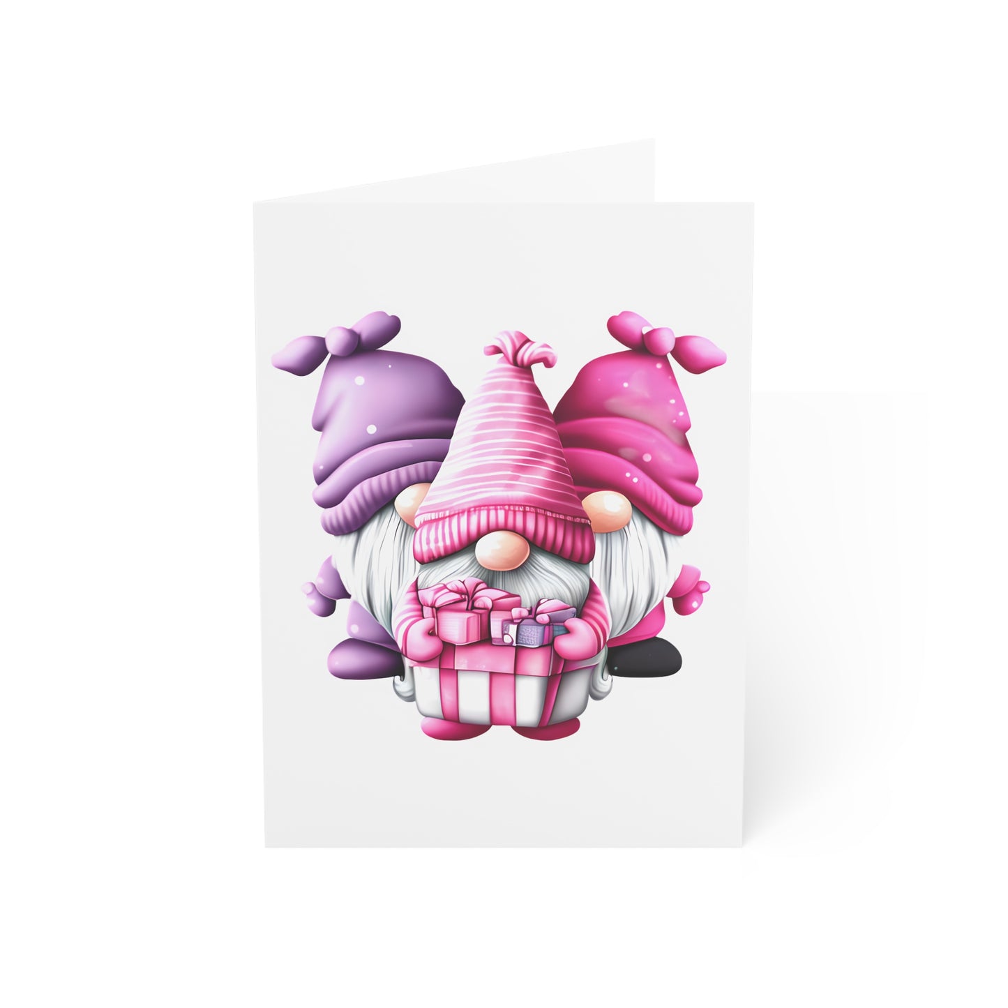 Gnome Holiday and Event Greeting Cards are blank on the inside and available in size 5" x 7" with envelopes. Shop SmithRidge.farm