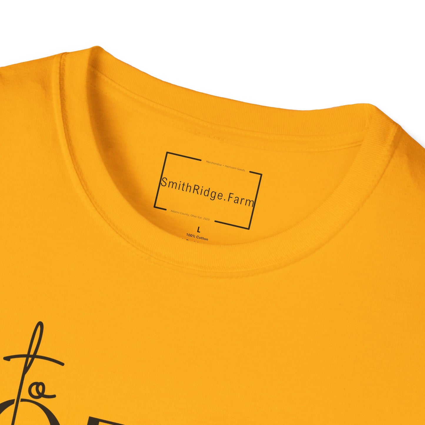 MADE TO WORSHIP PSALM 95:1. Cotton, Short Sleeve, Crew Neck Tee.