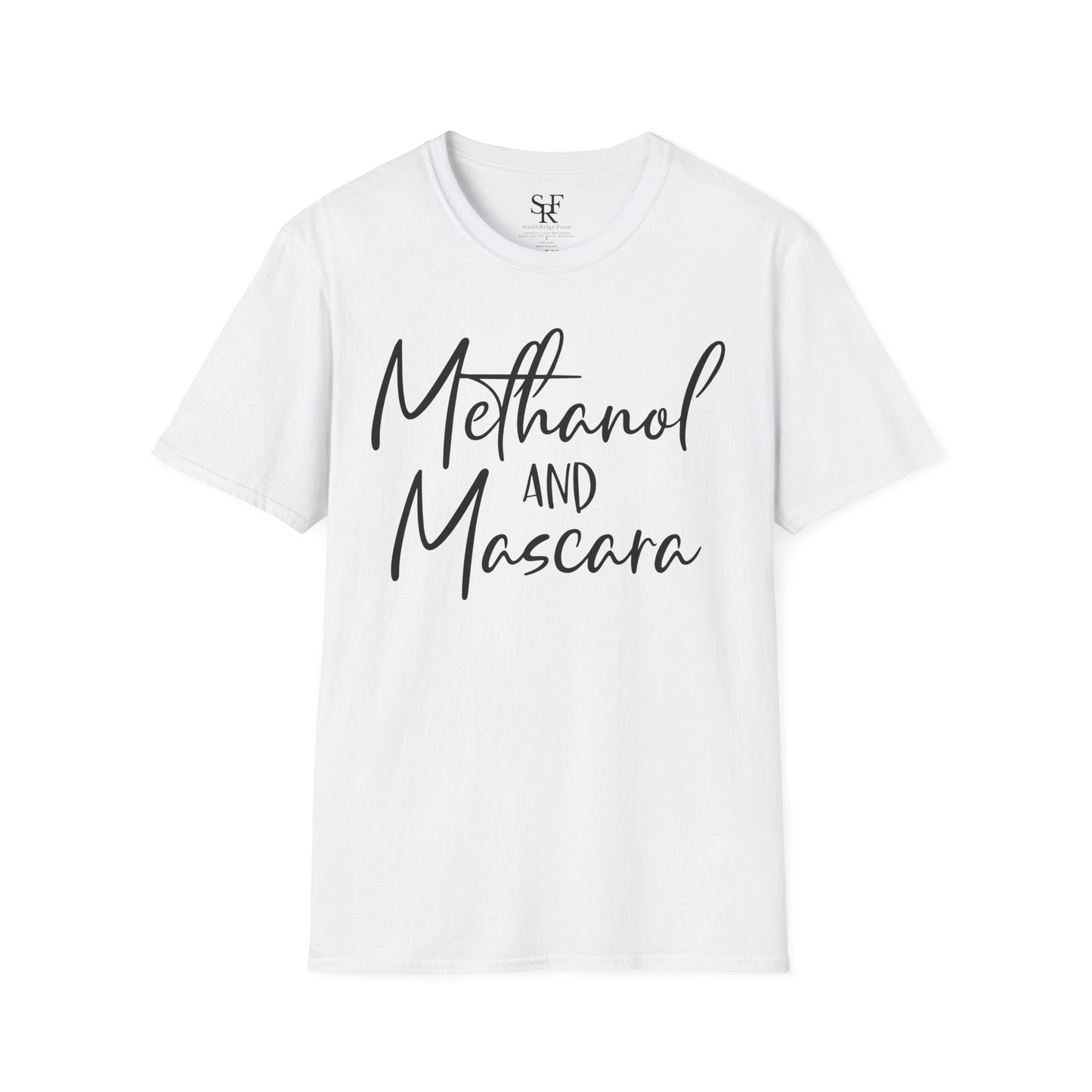 METHANOL AND MASCARA. Cotton, Short Sleeve, Crew Neck T-Shirt