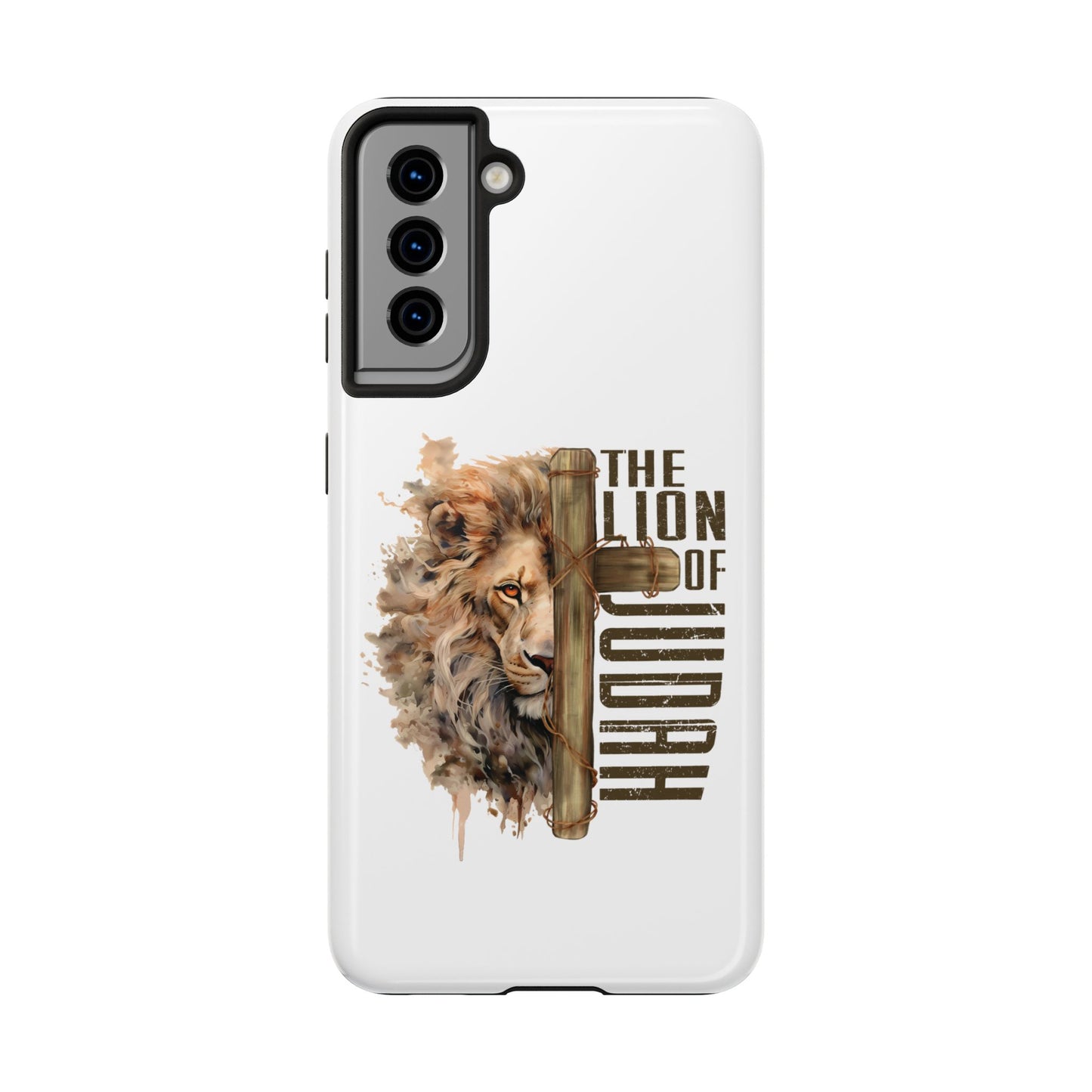 THE LION OF JUDAH. Tough Phone Case.