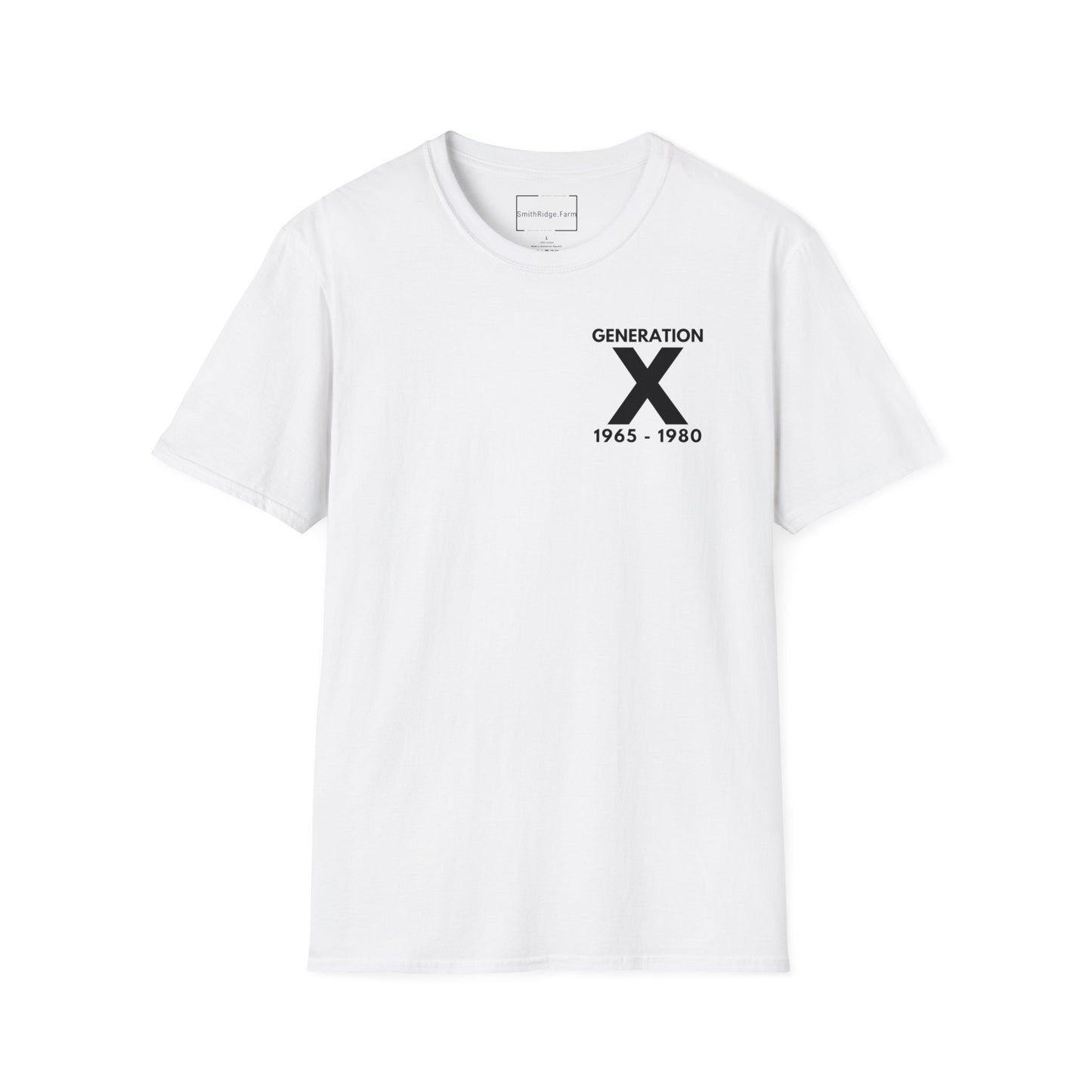 GEN X, THE FAFO CREW, Est 1967. Cotton, Short Sleeve, Crew Neck Tee in Light Colors.