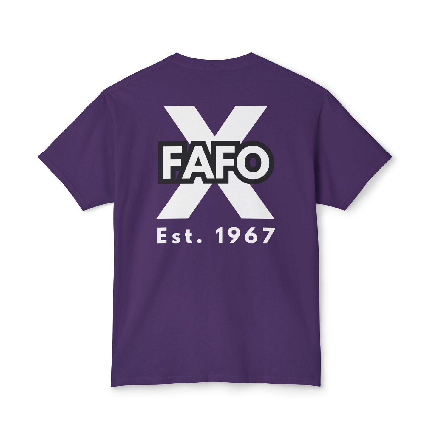 GEN X, The FAFO Crew, Est 1967, Unisex HD Cotton™ T-shirt, White Lettering