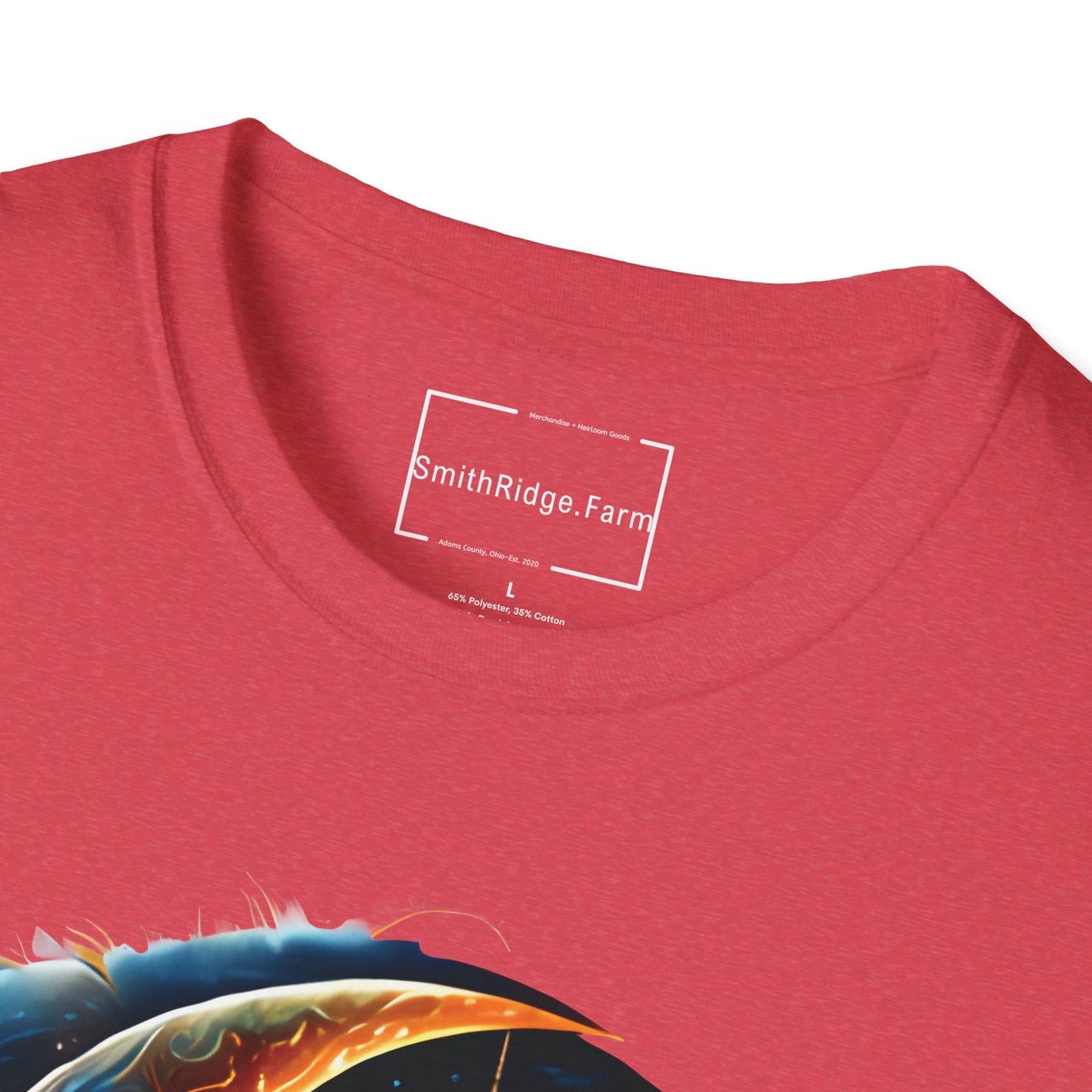 CELESTIAL, MYSTICAL MOON. Cotton, Short Sleeve, Crew Neck Tee