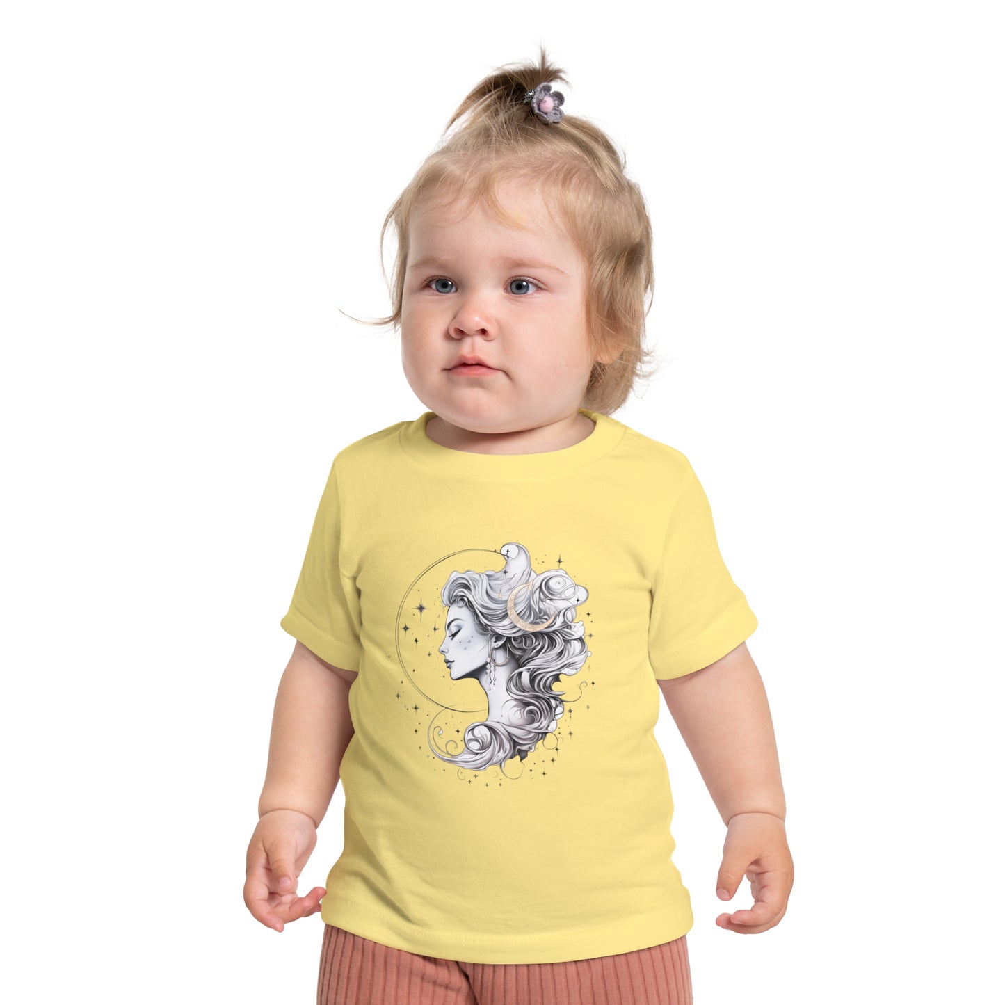 MOON AND STAR LOVER. Baby Short Sleeve T-Shirt