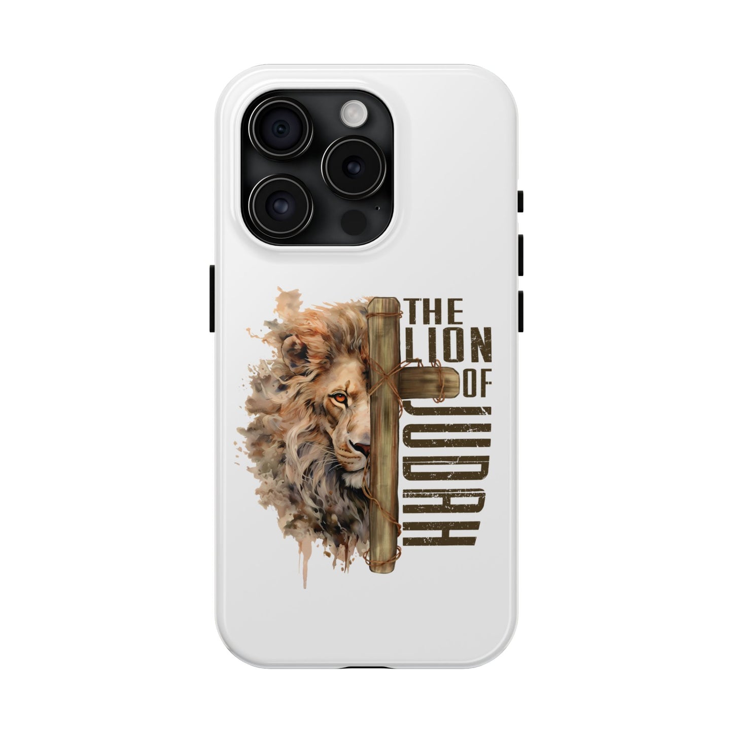THE LION OF JUDAH. Tough Phone Case.