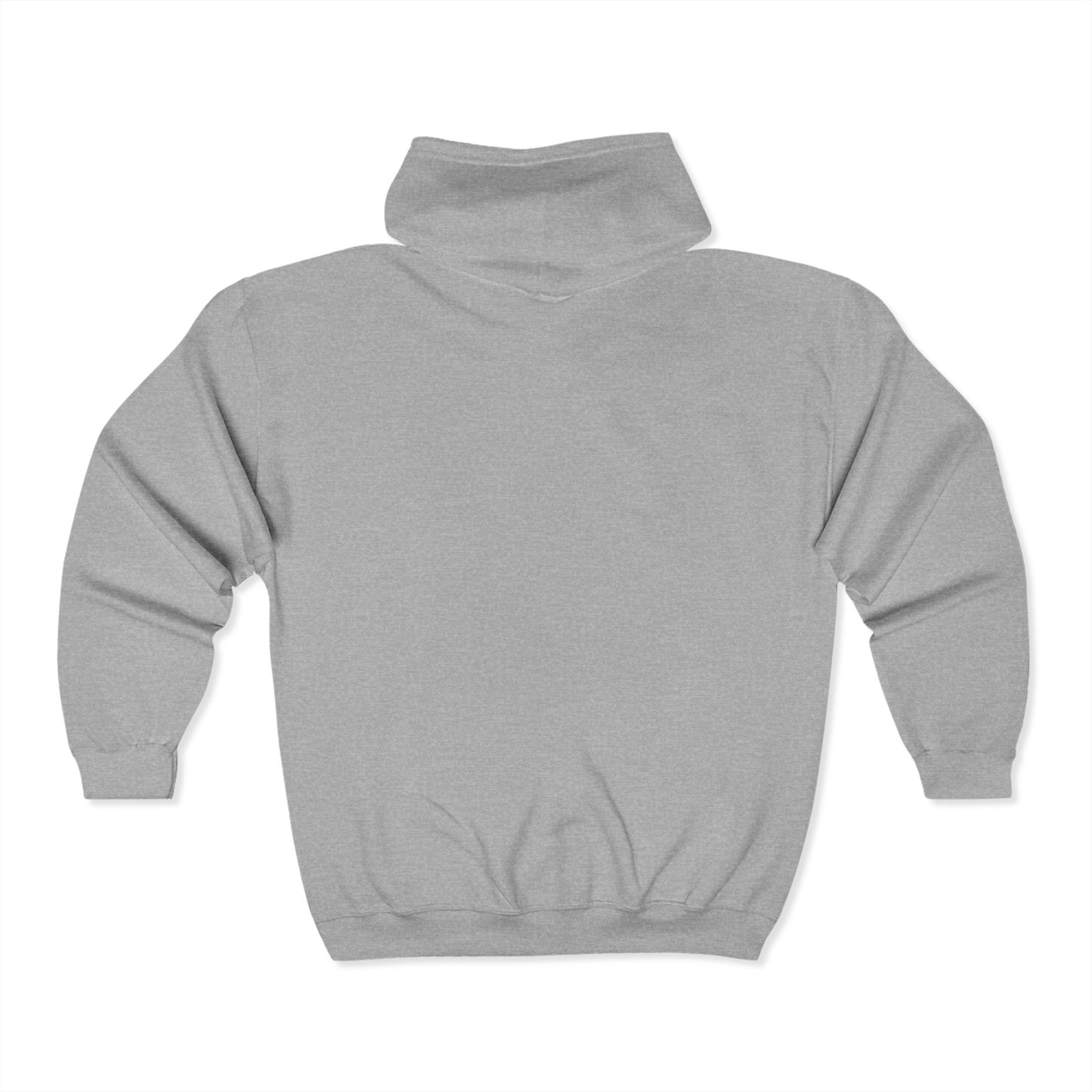 VOP, Black Lettering, Unisex Heavy Blend™ Full Zip Hooded Sweatshirt