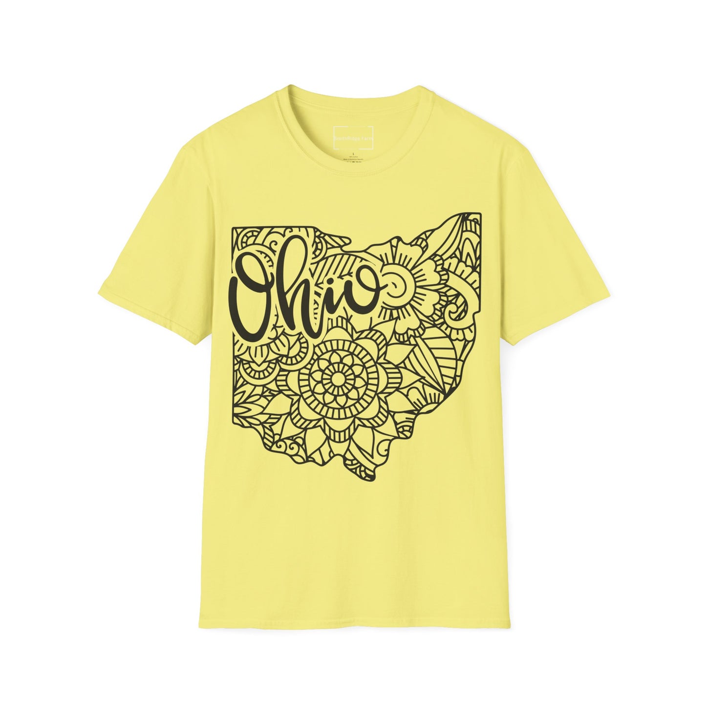 OHIO. Cotton, Short Sleeve, Crew Neck Tee.