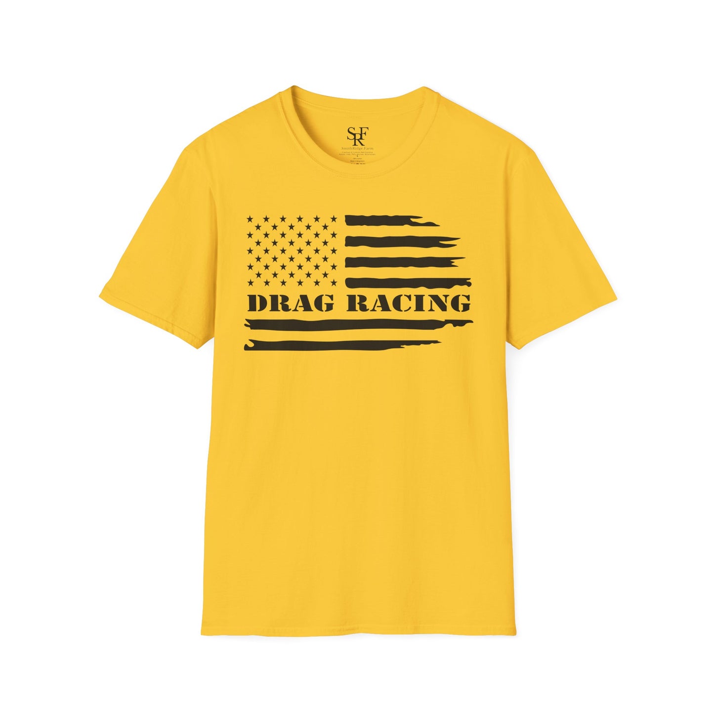 FOR THE LOVE OF DRAG RACING. Cotton, Short Sleeve, Crew Neck T-Shirt