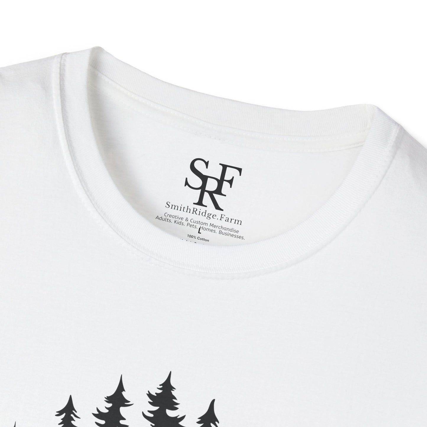 DEER HUNTING. Cotton, Short Sleeve, Crew Neck T-Shirt
