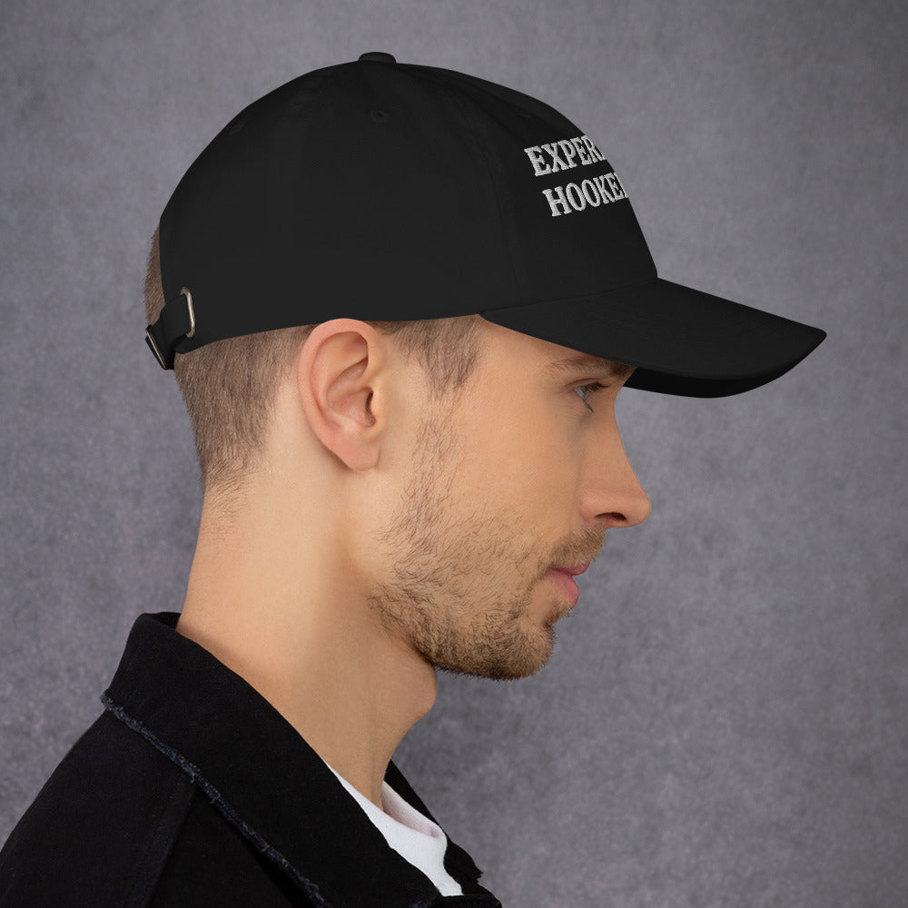 EXPERIENCED HOOKER Embroidered, Adjustable Dad Hat