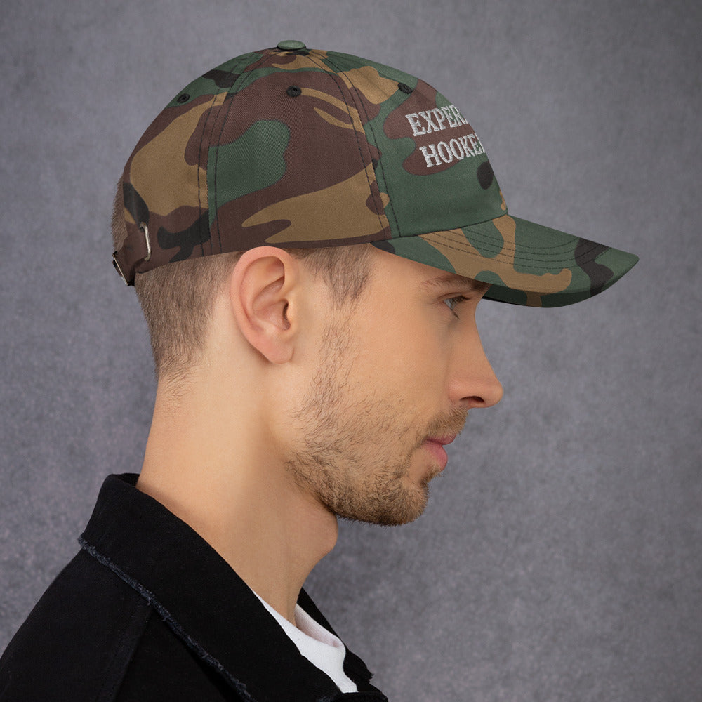EXPERIENCED HOOKER Embroidered, Adjustable Dad Hat