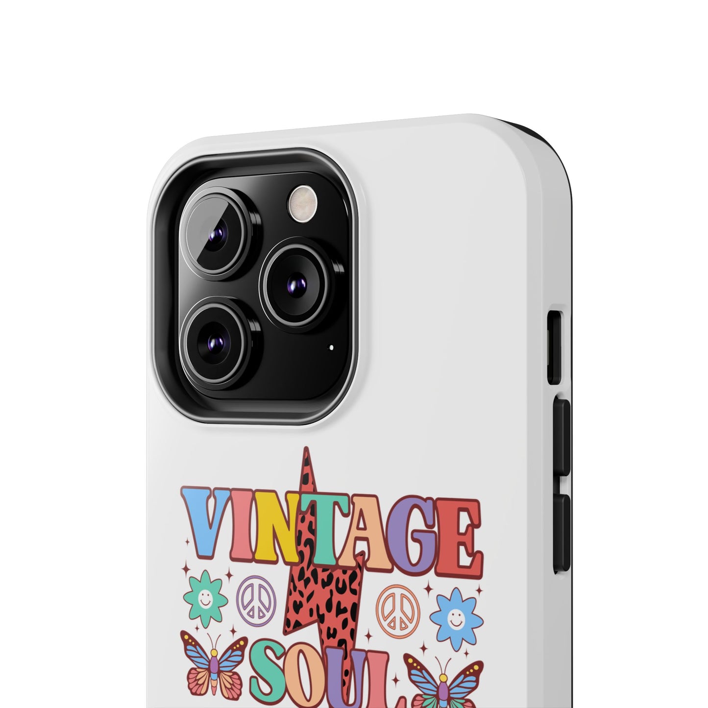 VINTAGE SOUL. OLD SOUL. HIPPIE SOUL. Tough Phone Case