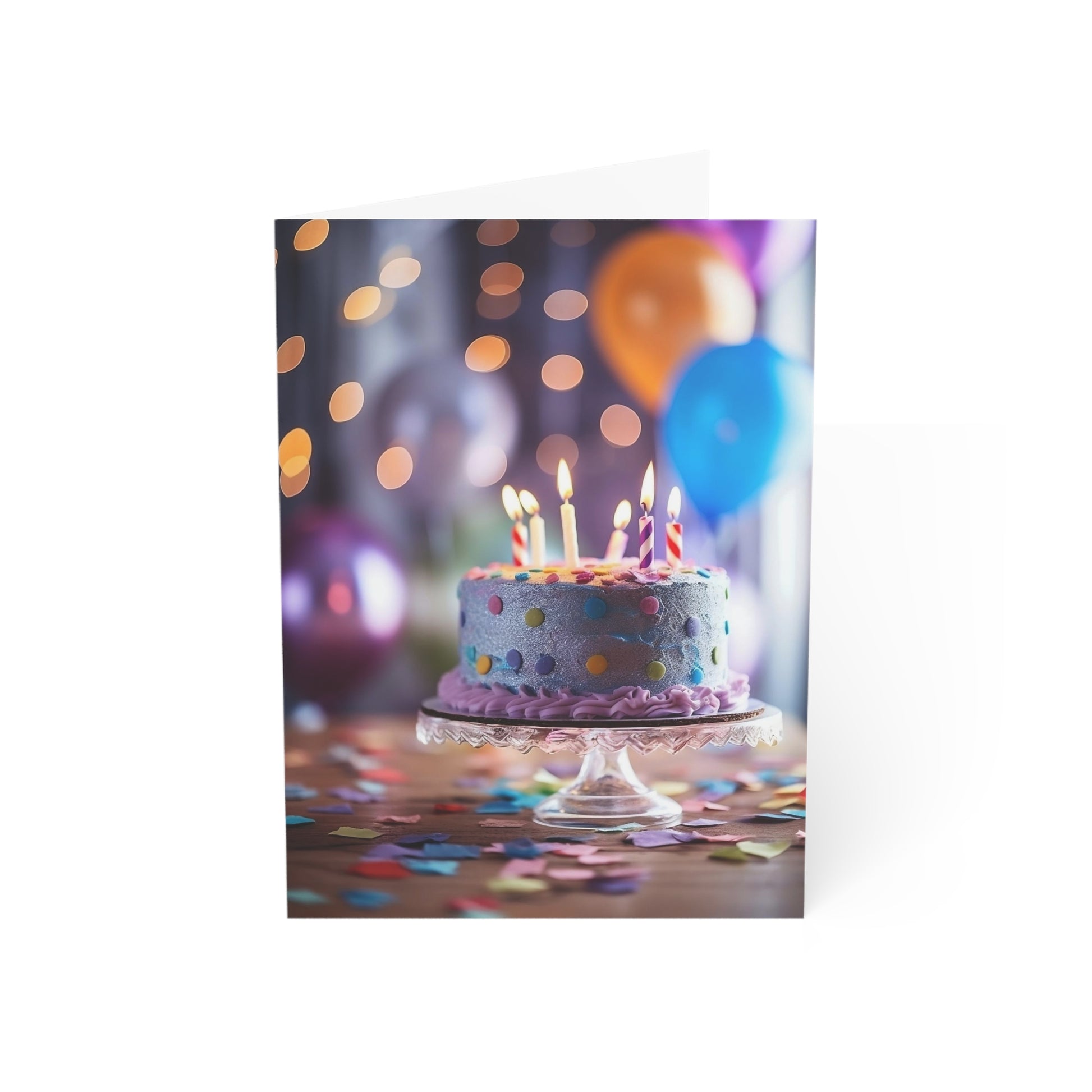 Happy Birthday Greeting Cards are 5"x7", blank on the inside, and come with envelopes. Buy as a single card, pack of 10, 30 or 50. Shop SmithRidge.farm