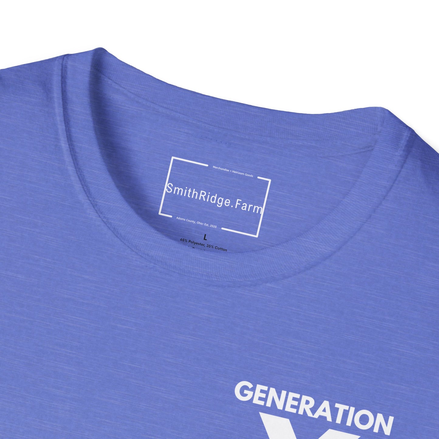 GEN X, THE FAFO CREW, Est 1976. Cotton, Short Sleeve, Crew Neck Tee in Dark Colors.