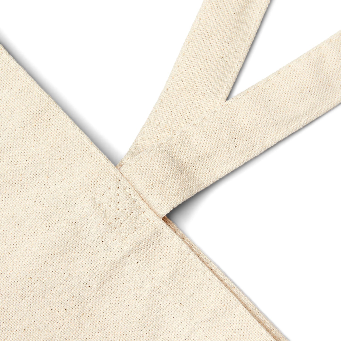 CREATED WITH A PURPOSE. Cotton Canvas Tote Bag in Natural.