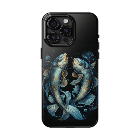 PISCES ZODIAC SIGN. CONSTELLATION LOVERS. Tough Phone Case.