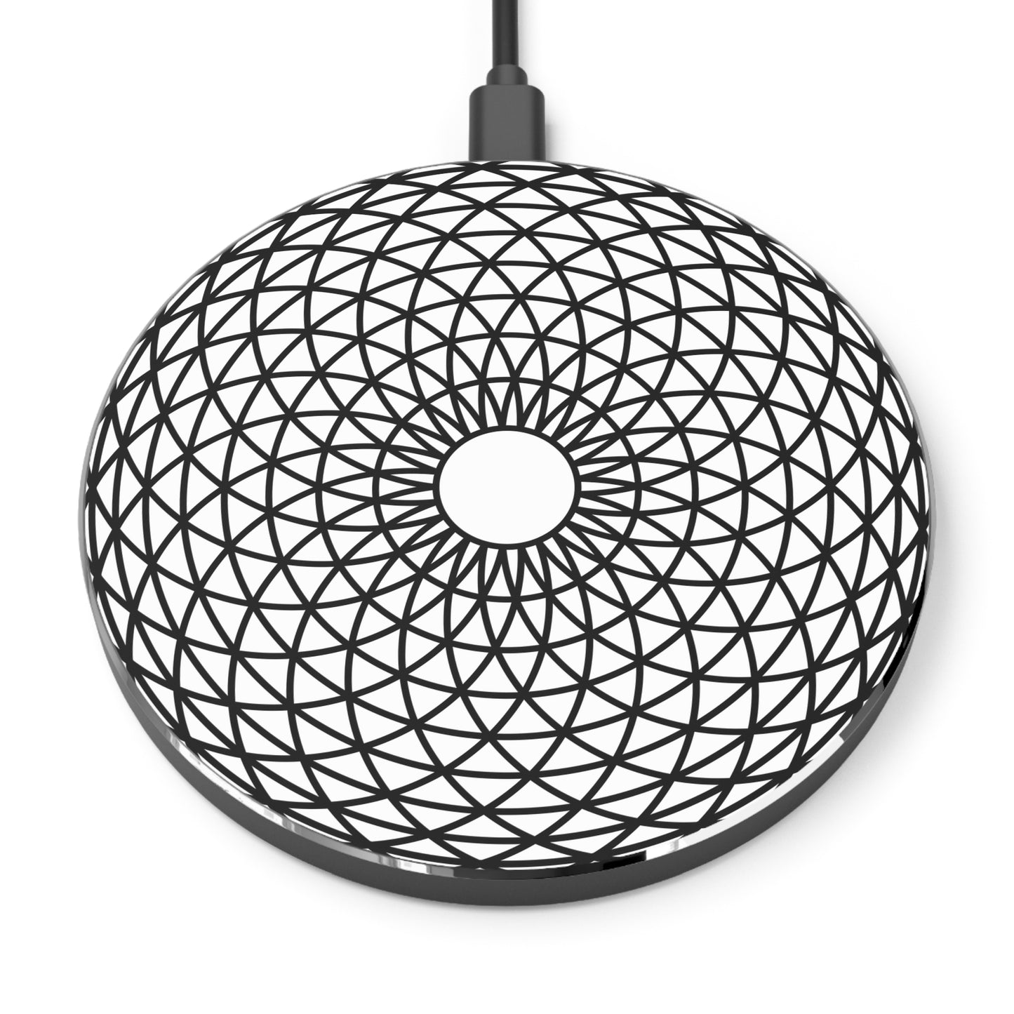 SACRED GEOMETRY TORUS YANTRA. Wireless Charger.